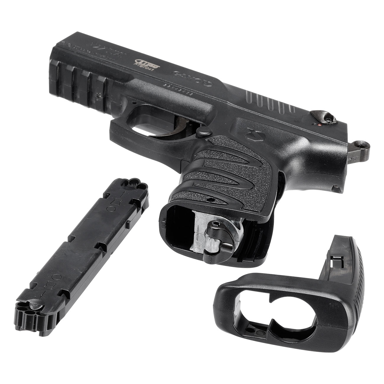 Gamo P-27 Dual CO2 Luftpistole Kal. 4,5mm Diabolo/BB schwarz Bild 6