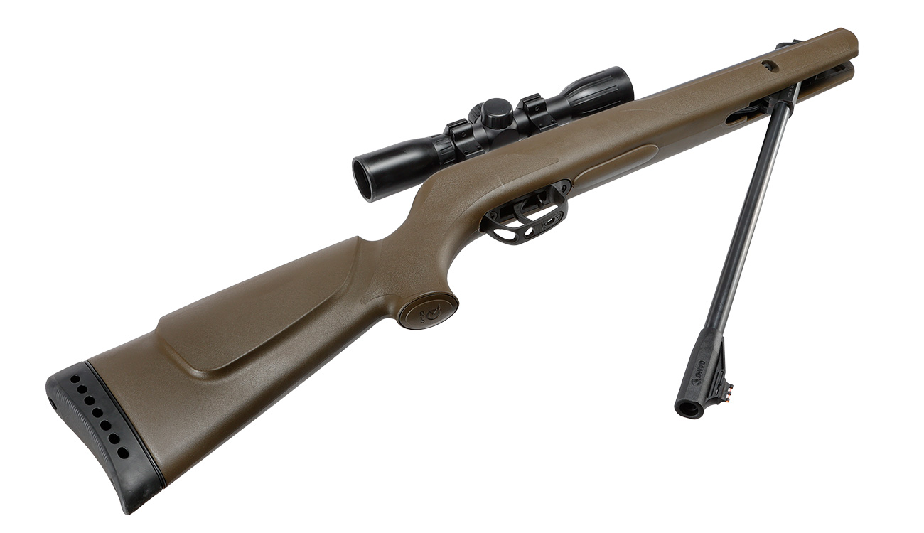 Gamo Big Cat 1000 E Barricade Luftgewehr Kal. 5,5mm Diabolo 1-schssig inkl Zielfernrohr WR 4x32 Bild 11
