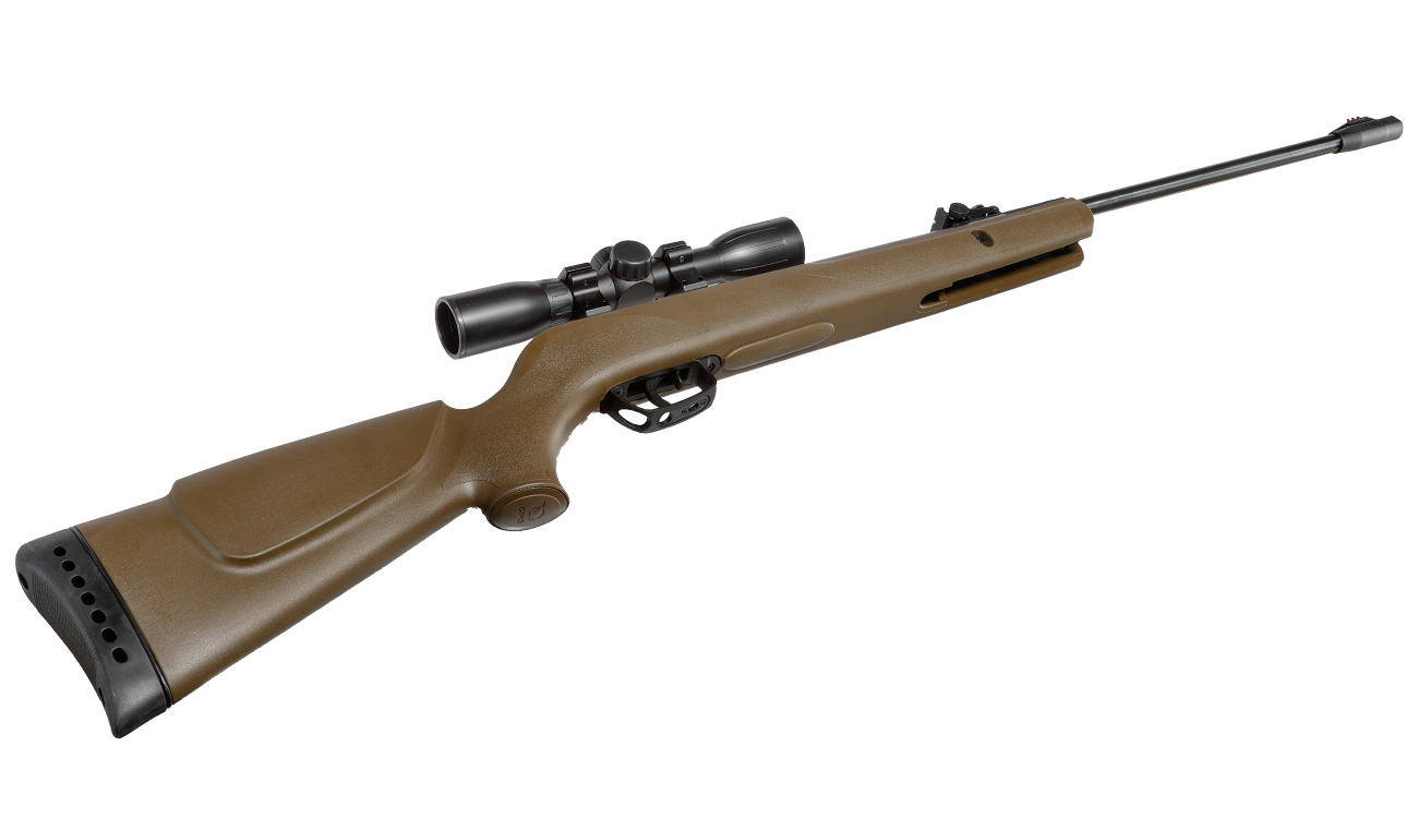Gamo Big Cat 1000 E Barricade Luftgewehr Kal. 4,5mm Diabolo oliv inkl. Gamo Zielfernrohr WR 4x32 Bild 10