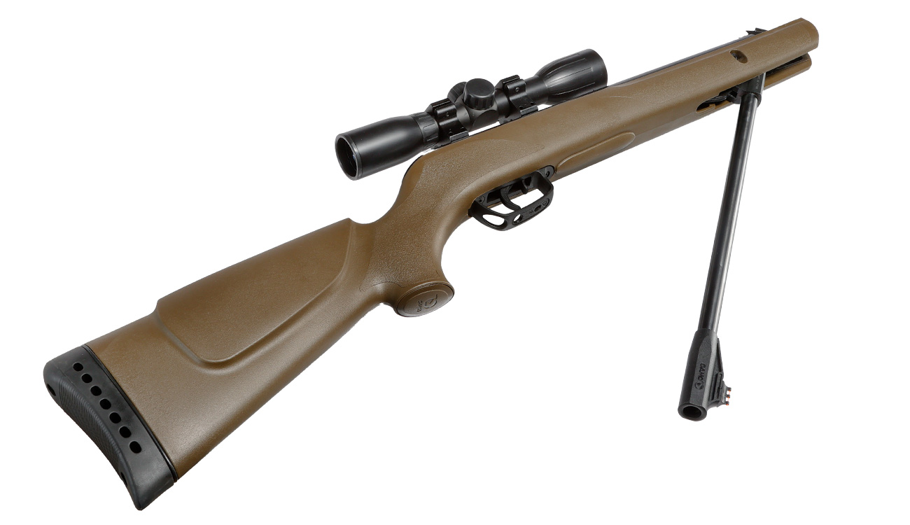 Gamo Big Cat 1000 E Barricade Luftgewehr Kal. 4,5mm Diabolo oliv inkl. Gamo Zielfernrohr WR 4x32 Bild 11