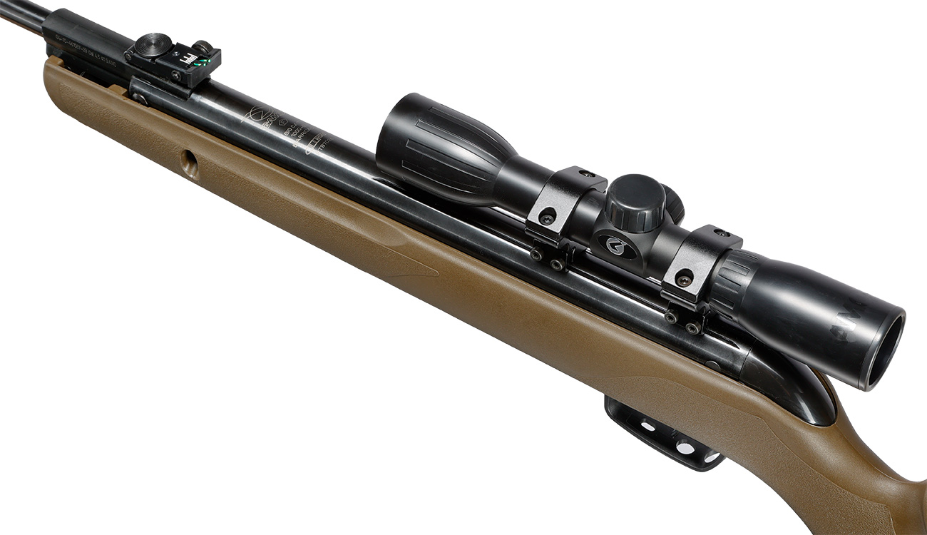 Gamo Big Cat 1000 E Barricade Luftgewehr Kal. 4,5mm Diabolo oliv inkl. Gamo Zielfernrohr WR 4x32 Bild 3