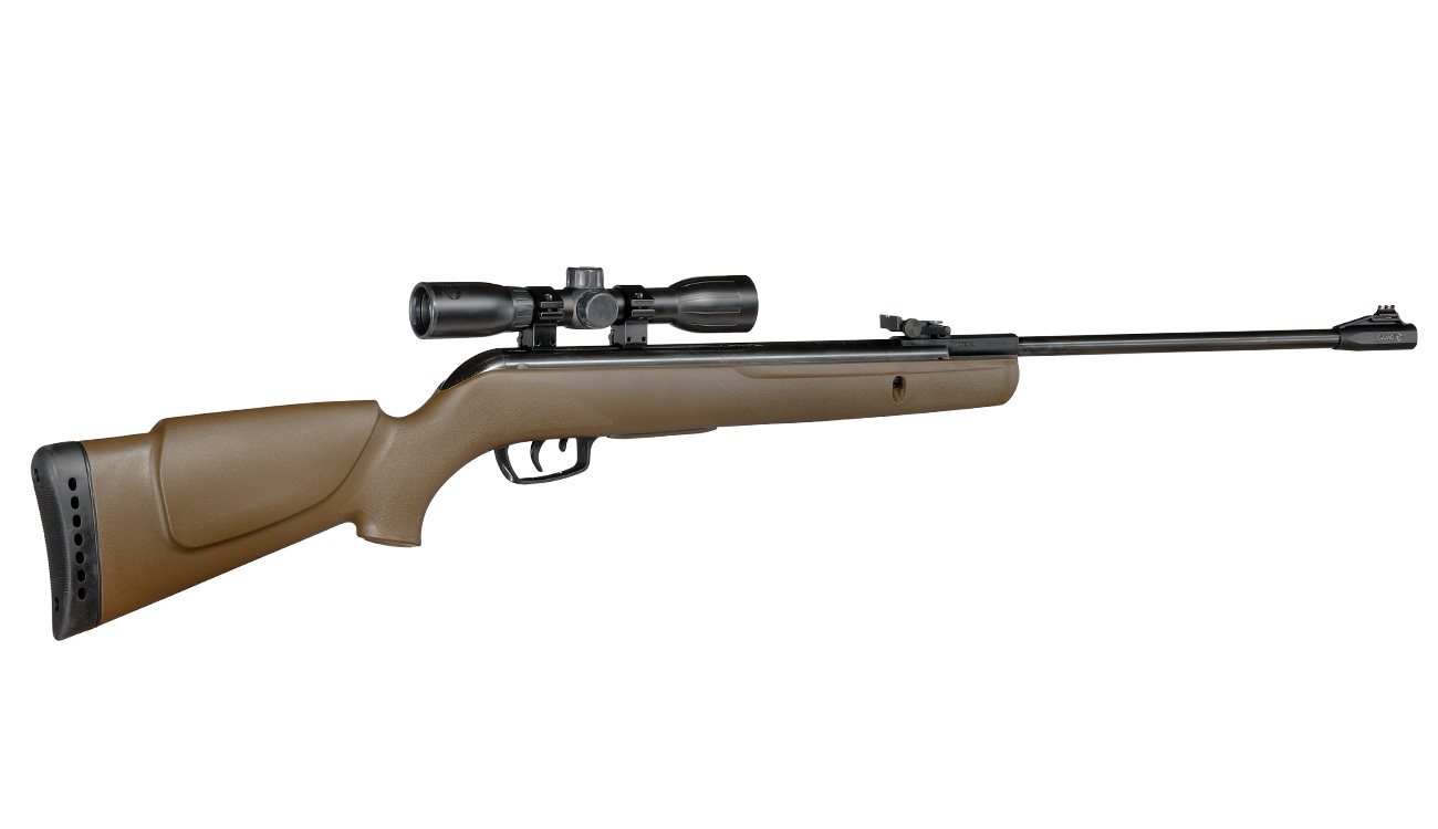 Gamo Big Cat 1000 E Barricade Luftgewehr Kal. 4,5mm Diabolo oliv inkl. Gamo Zielfernrohr WR 4x32 Bild 5
