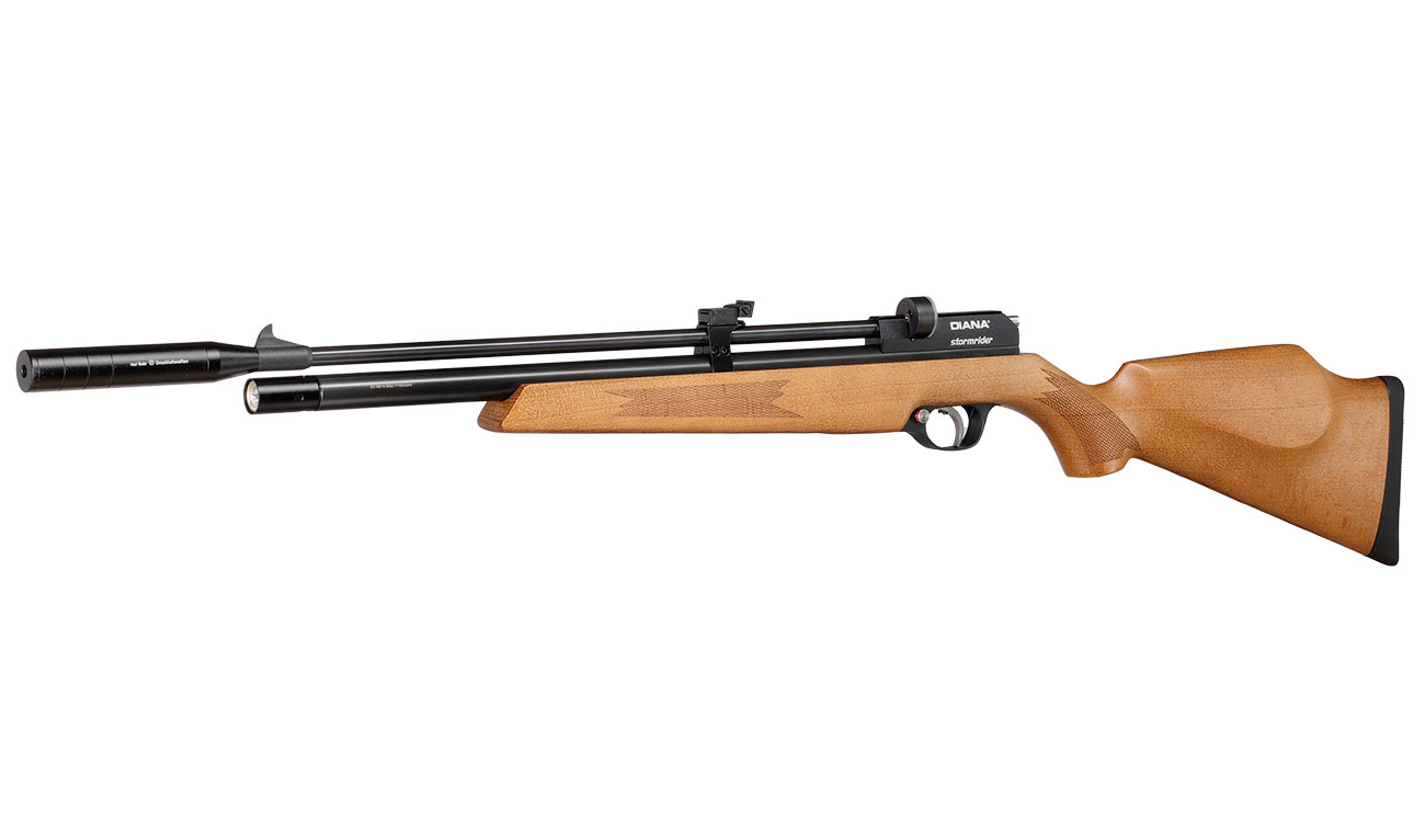 Diana Stormrider Pressluftgewehr PCP Kal. 5,5 mm Diabolo mit Holzschaft Bild 1