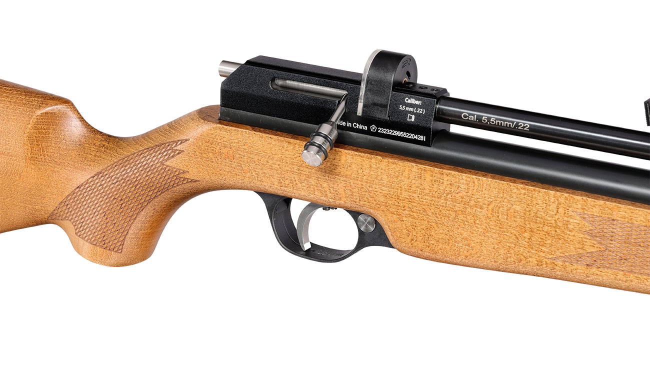 Diana Stormrider Pressluftgewehr PCP Kal. 5,5 mm Diabolo mit Holzschaft Bild 9