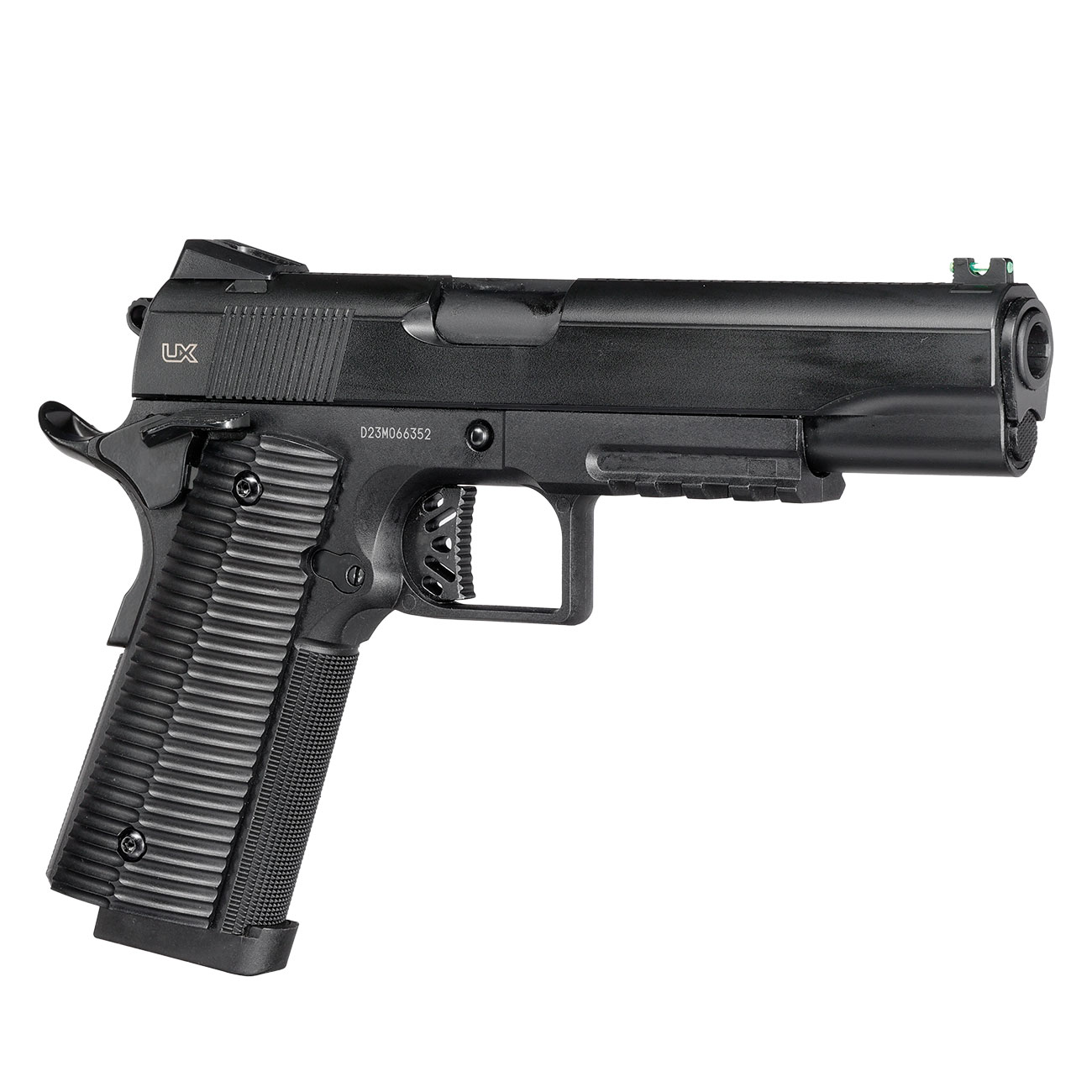UX BlaMer CO2 Luftpistole Kal. 4,5 mm BB Blowback schwarz Bild 8