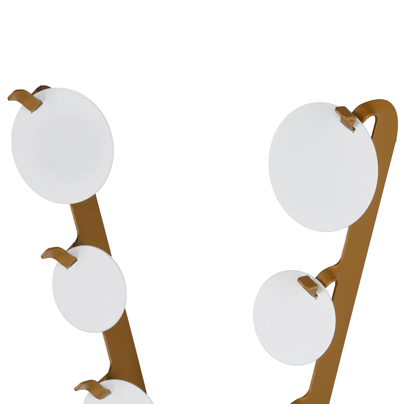WoSport V-Shaped The Ladder Target mit 6 Zielen Metall Pendelspiel tan Bild 2