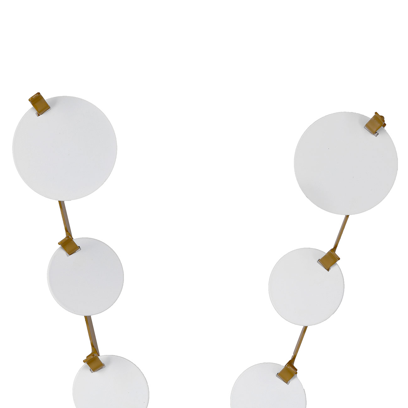WoSport V-Shaped The Ladder Target mit 6 Zielen Metall Pendelspiel tan Bild 3