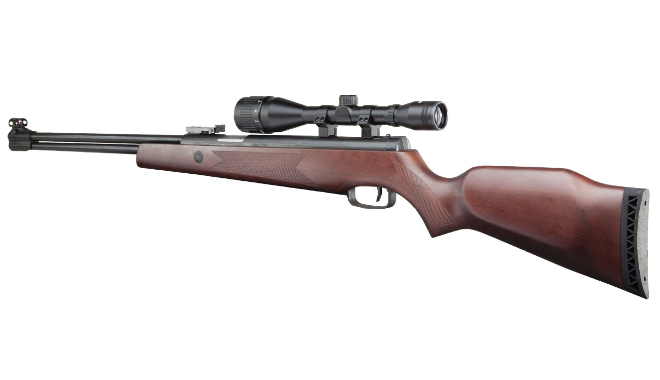Hmmerli Hunter Force 900 Combo Set Luftgewehr 4,5 mm + 6x40 Zielfernrohr + Diabolos + Kugelfang + Zielscheiben Bild 2