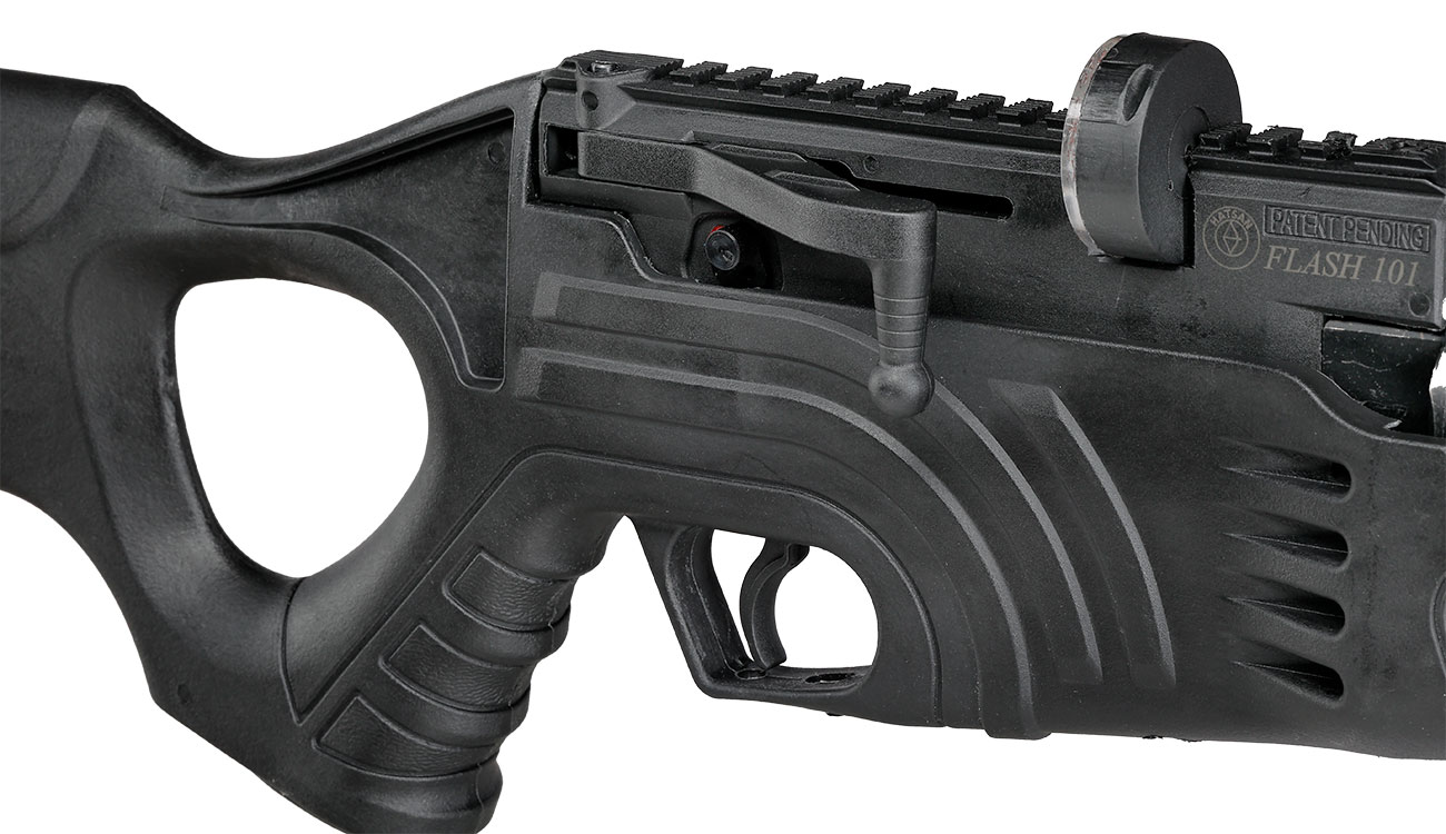 Hatsan Flash 101 PCP Pressluftgewehr 4,5mm Diabolo schwarz inkl. 2 x 14-Schuss Magazine Bild 9