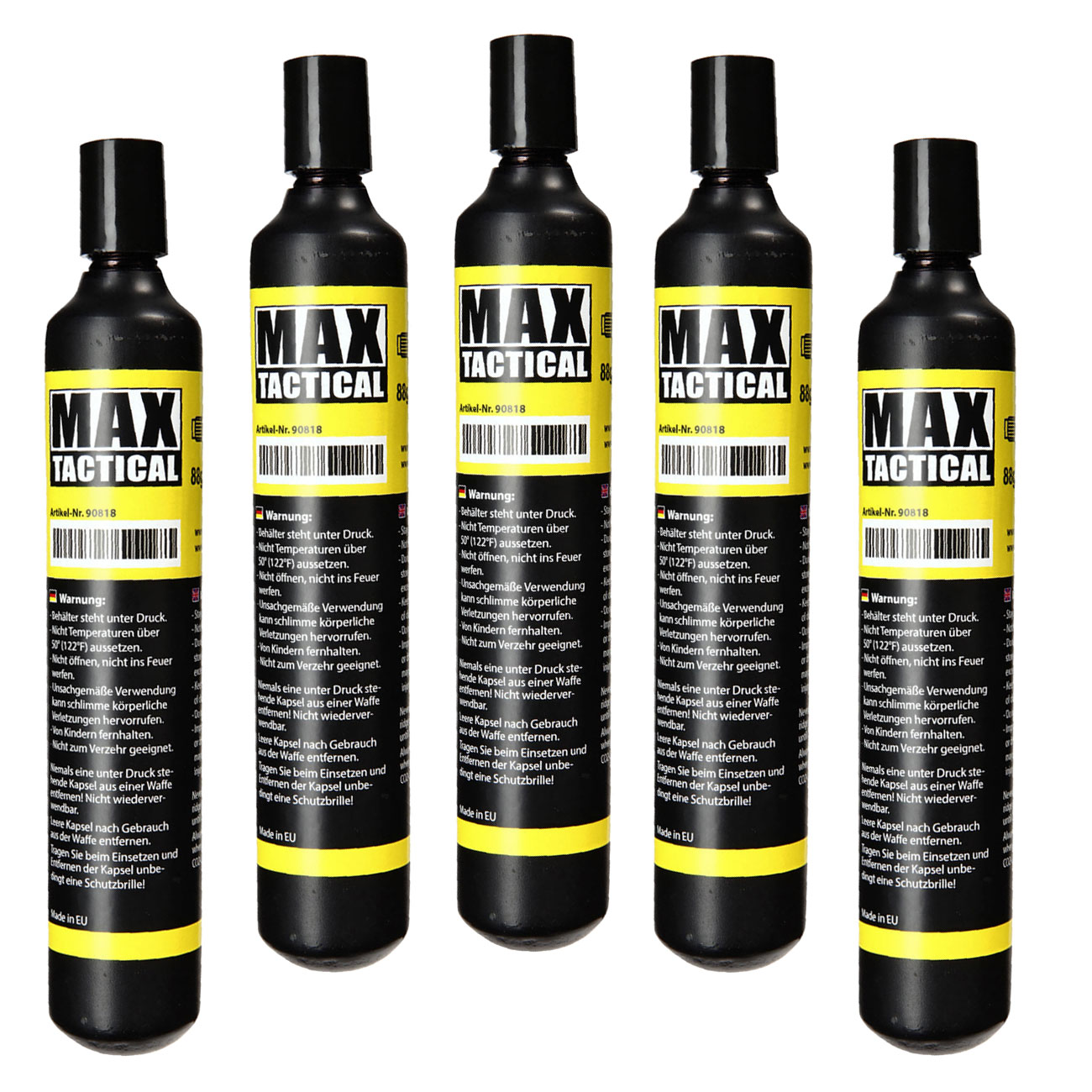 Max Tactical 88 g CO2 Kapsel 5 Stck