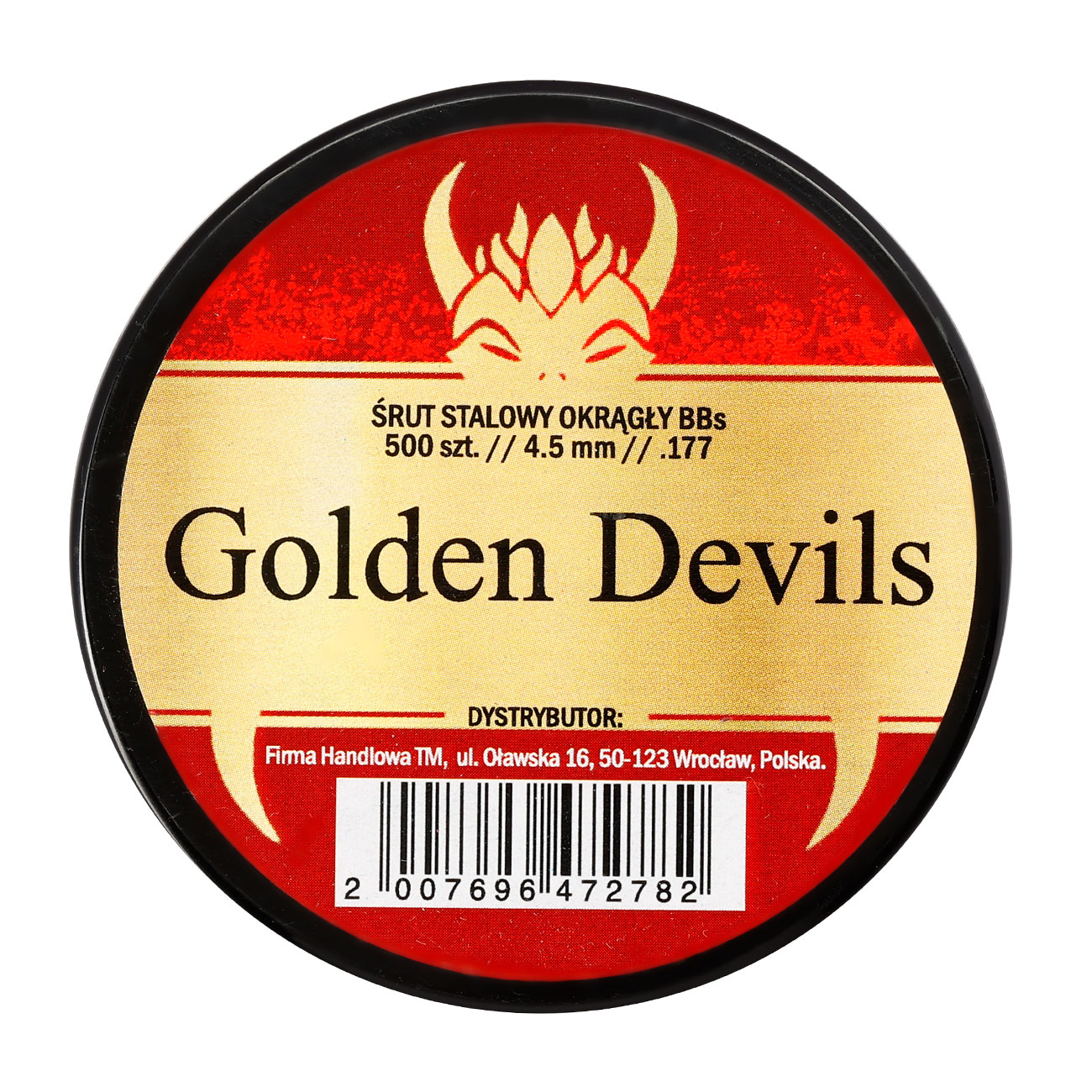 Golden Devils Stahl-Rundkugeln Kal. 4,5mm 500er Dose Bild 3