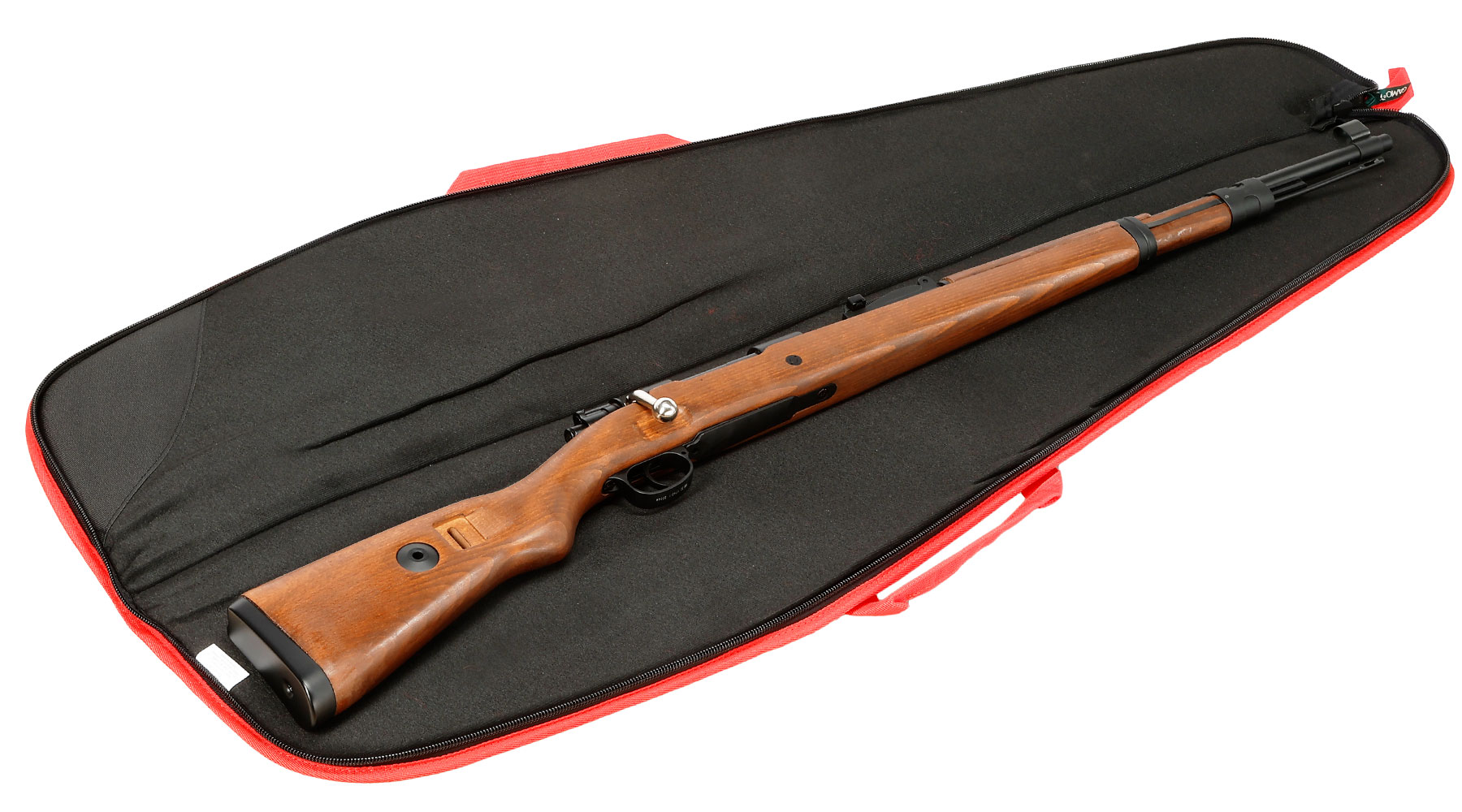 Gamo Gewehrtasche 120cm schwarz/rot Bild 2