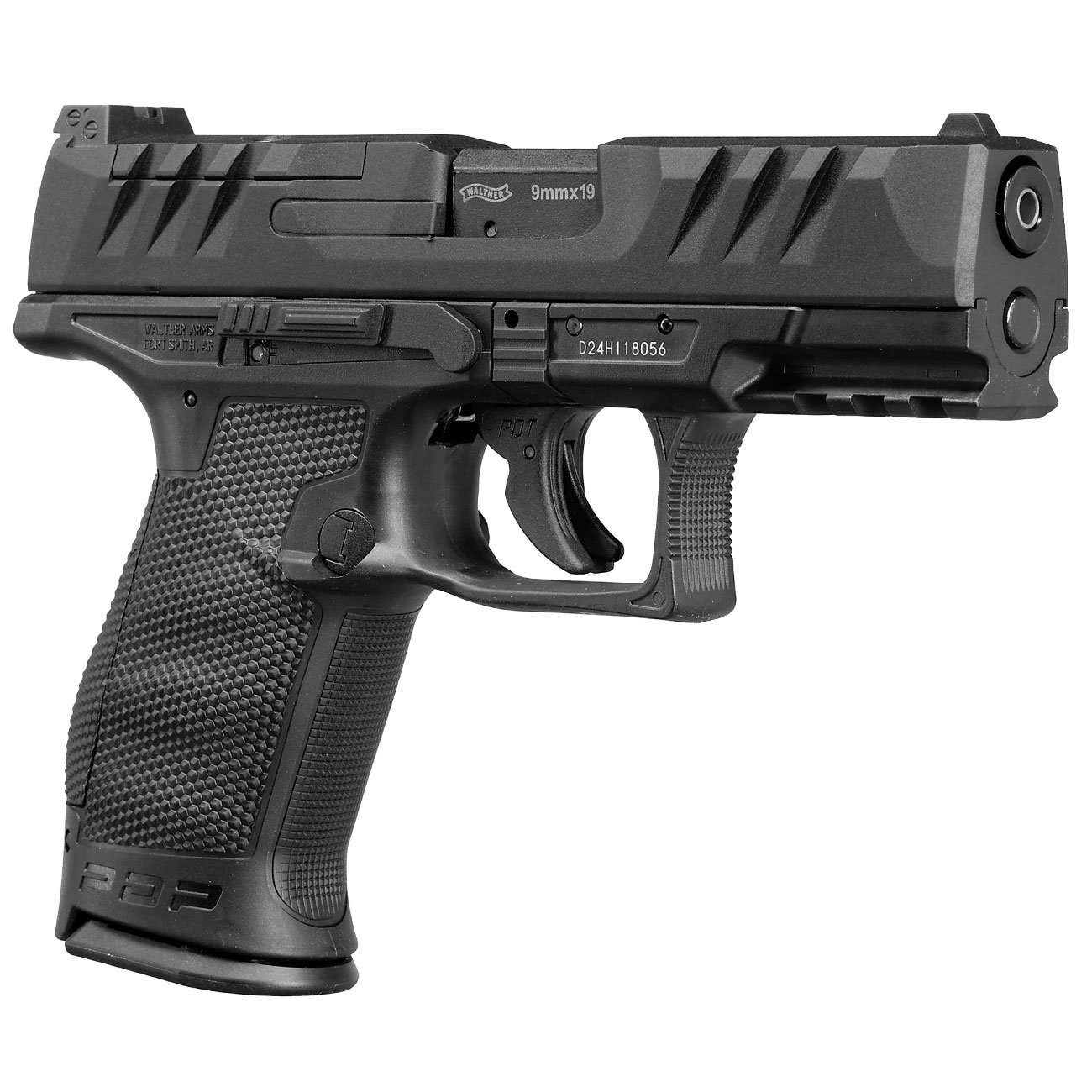 Walther PDP Compact 4 CO2 Luftpistole 4,5mm - Blowback, Metallschlitten, schwarz - jetzt kaufen Bild 6