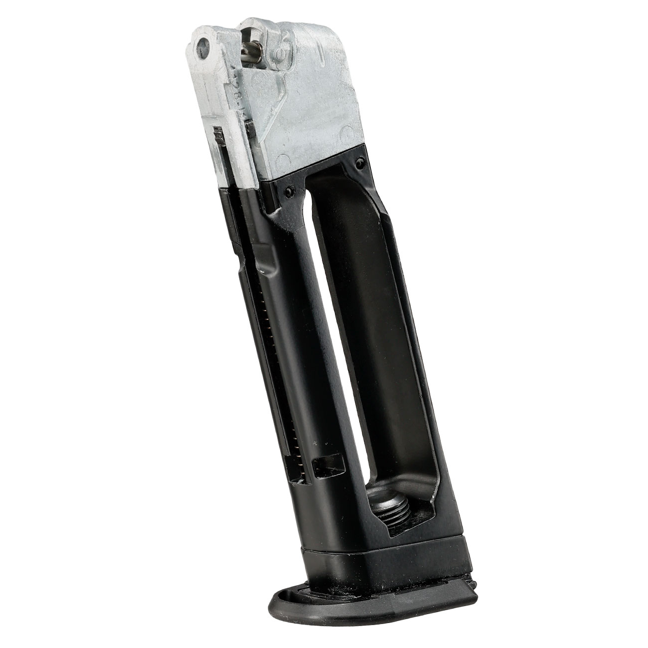 Ersatzmagazin fr Walther PDP Compact CO2 Luftpistole Kal. 4,5mm BB Blowback 18 Schuss schwarz