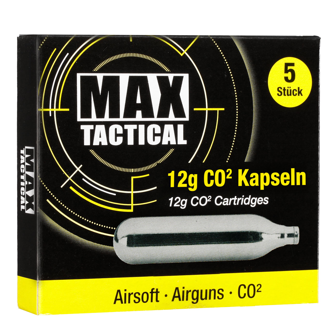 Max Tactical CO2-Kapseln 5 Stck je 12g Bild 6