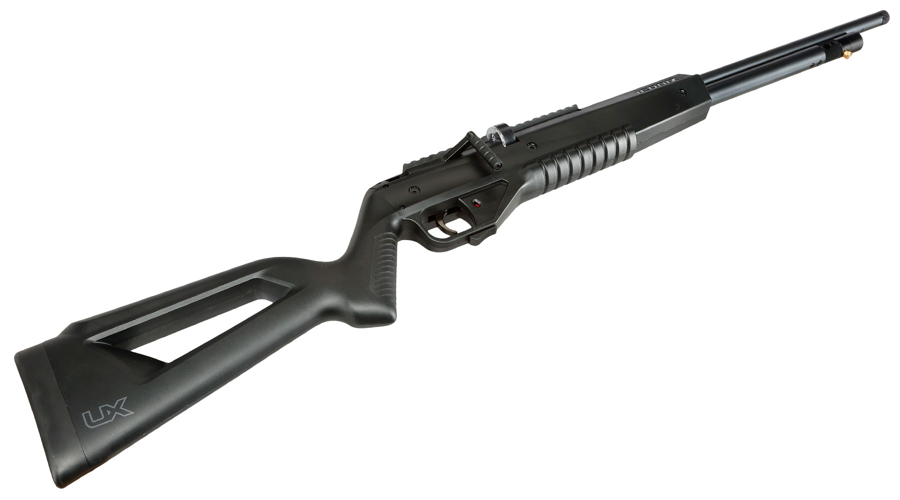 Umarex Iconix Pressluftgewehr Kal. 4,5mm Diabolo schwarz inkl. 2 x 10-Schuss Magazine Bild 11