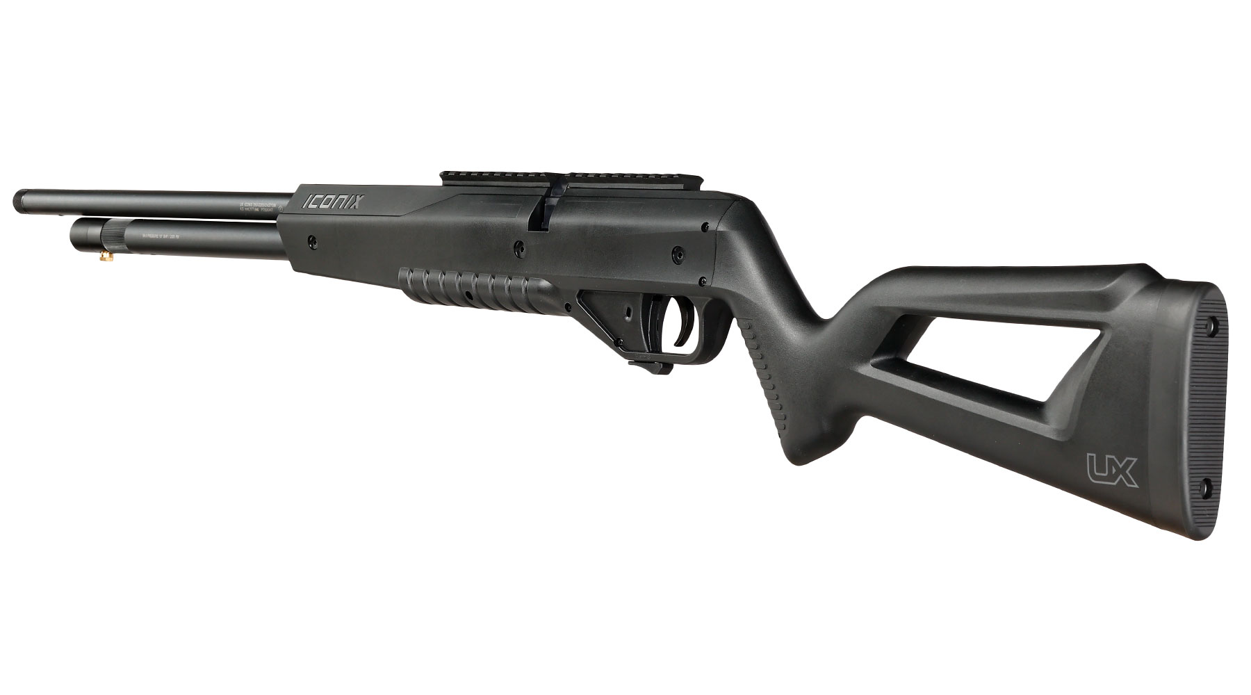 Umarex Iconix Pressluftgewehr Kal. 4,5mm Diabolo schwarz inkl. 2 x 10-Schuss Magazine Bild 2