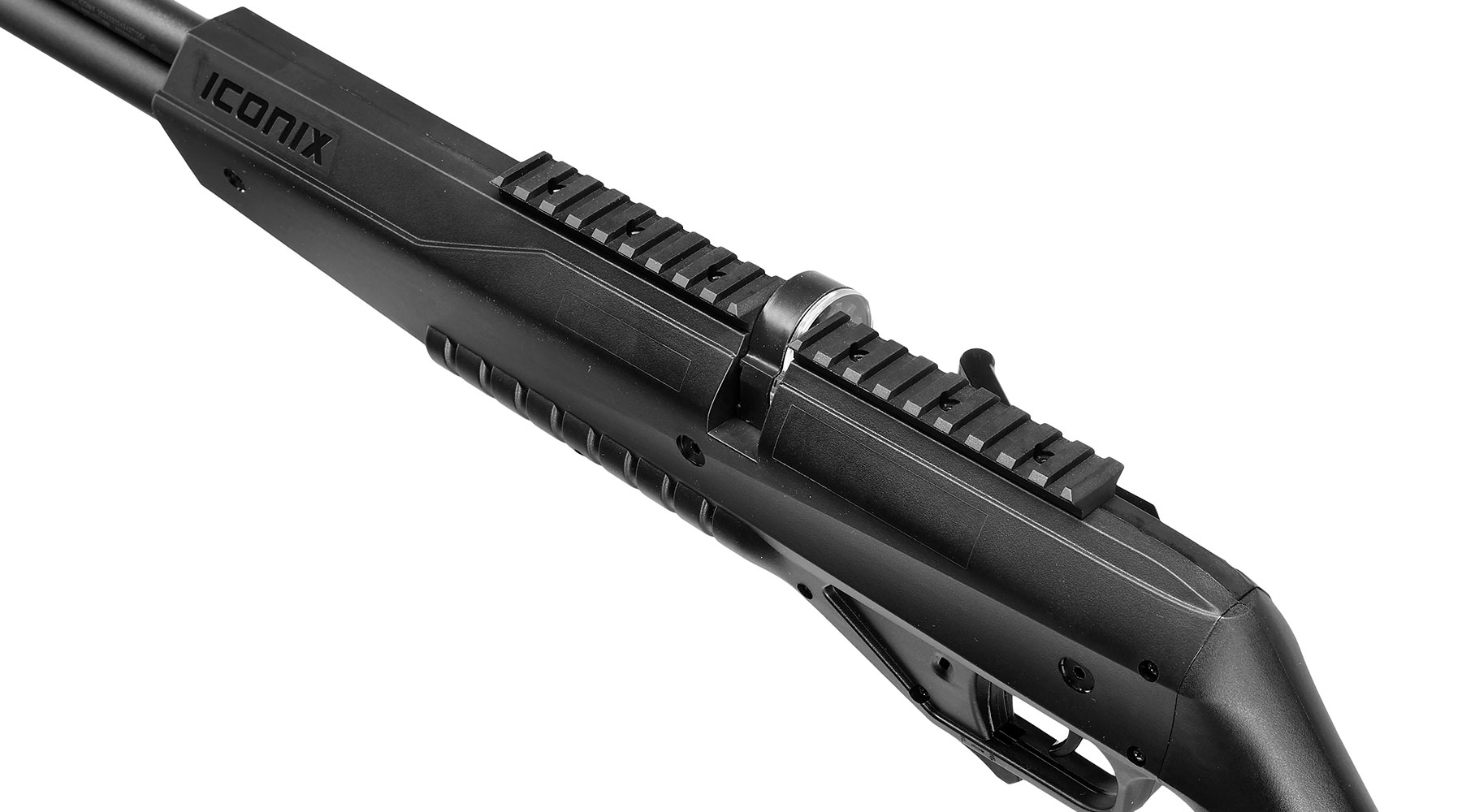 Umarex Iconix Pressluftgewehr Kal. 4,5mm Diabolo schwarz inkl. 2 x 10-Schuss Magazine Bild 3