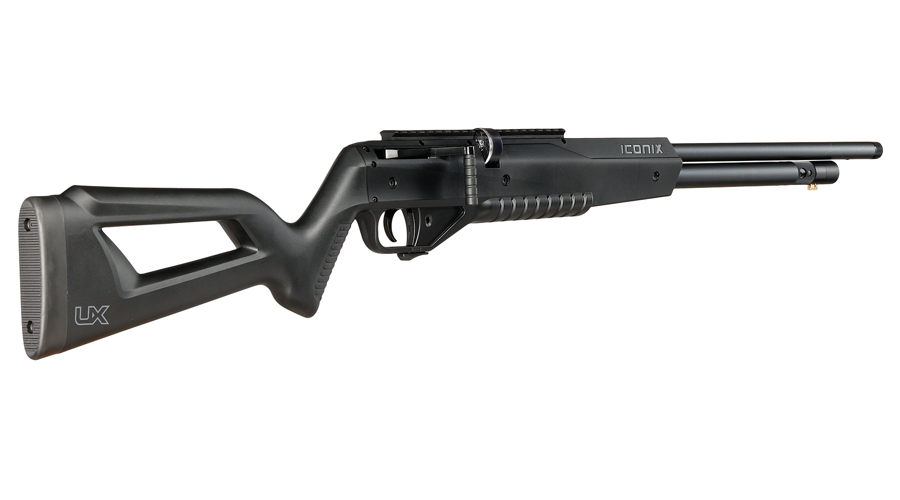 Umarex Iconix Pressluftgewehr Kal. 4,5mm Diabolo schwarz inkl. 2 x 10-Schuss Magazine Bild 5