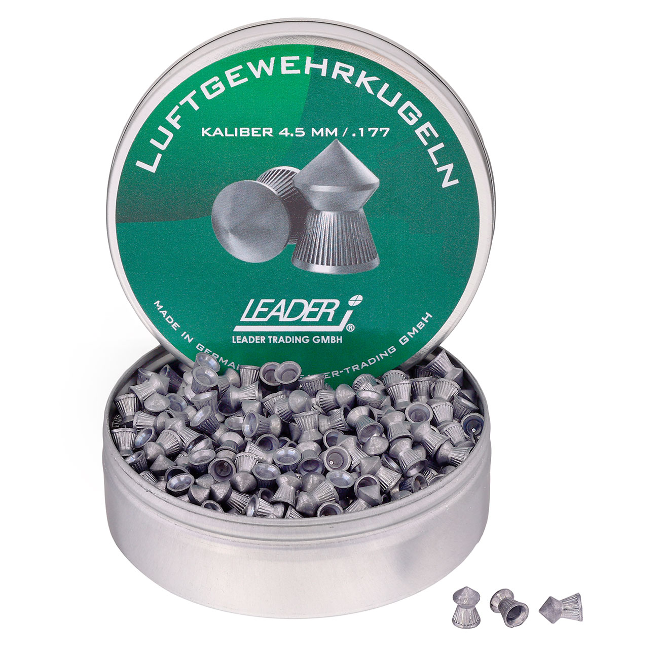 Leader Spitzkopf Diabolos Kal. 4,5mm 0,49g 500er Dose