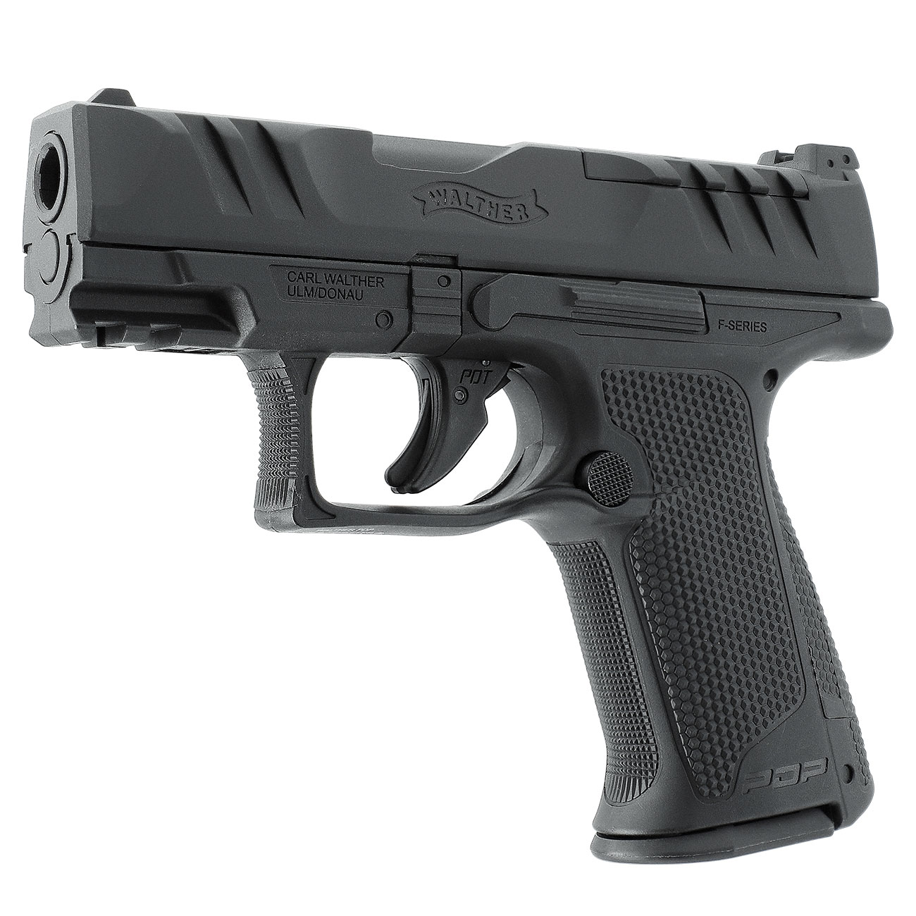 Walther PDP F-Series 3,5 Zoll CO2 Luftpistole Kal. 4,5mm BB NBB Metallschlitten schwarz Bild 1
