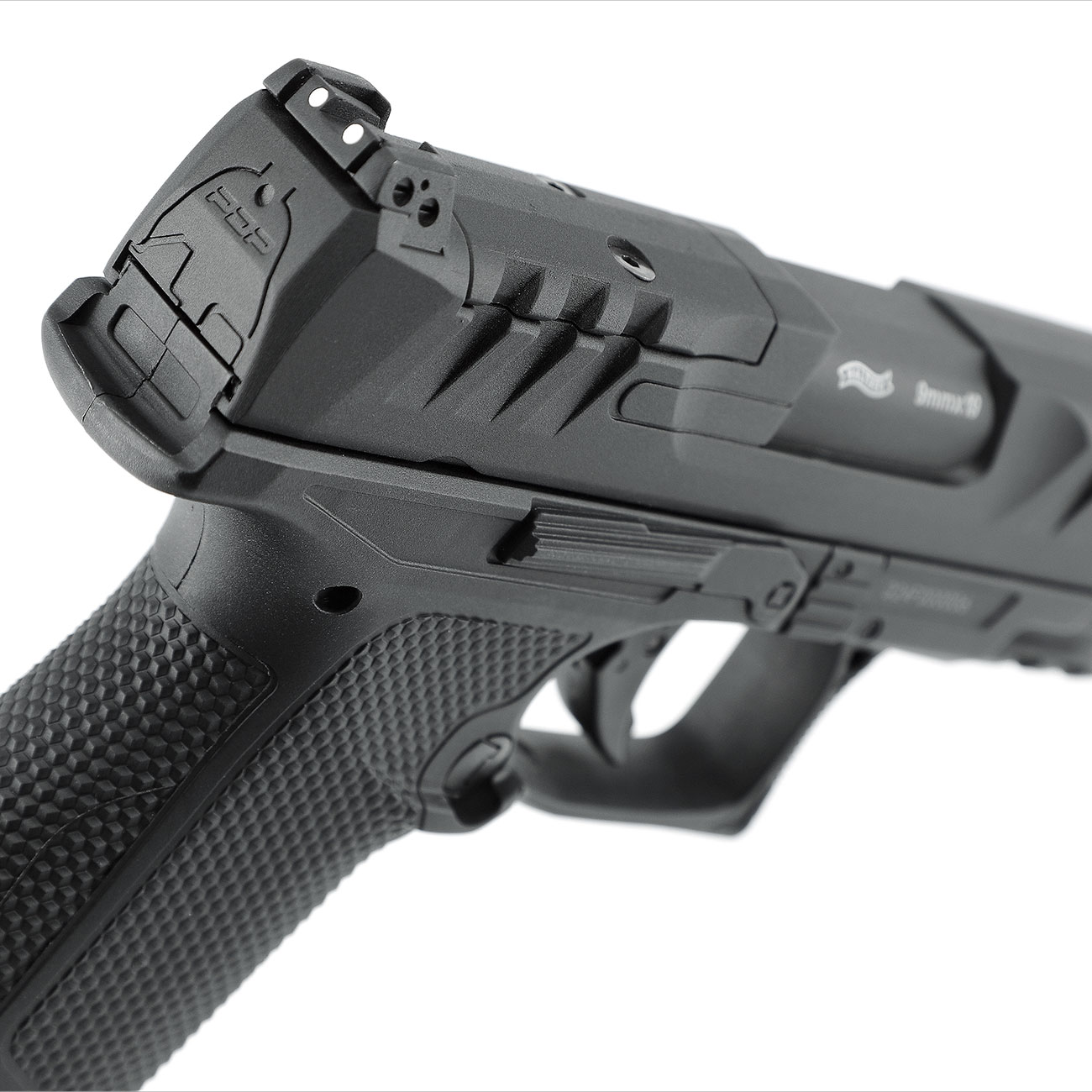 Walther PDP F-Series 3,5 Zoll CO2 Luftpistole Kal. 4,5mm BB NBB Metallschlitten schwarz Bild 3