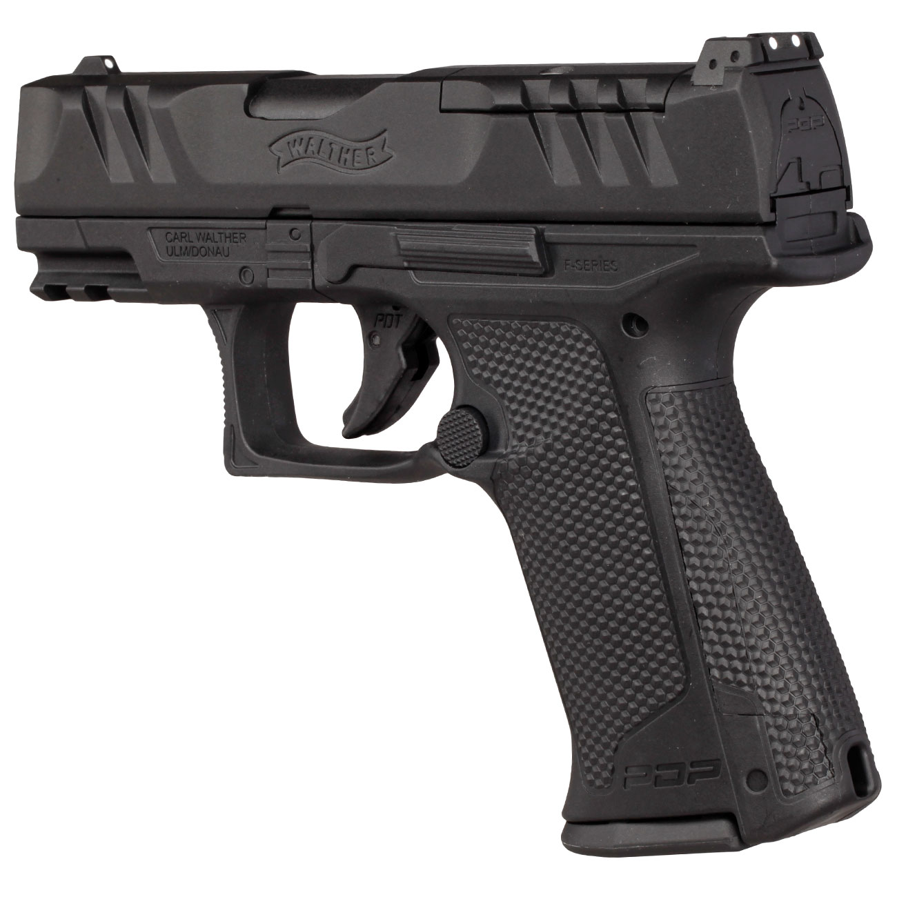 Walther PDP F-Series 3,5 Zoll CO2 Luftpistole Kal. 4,5mm BB NBB Metallschlitten schwarz Bild 2