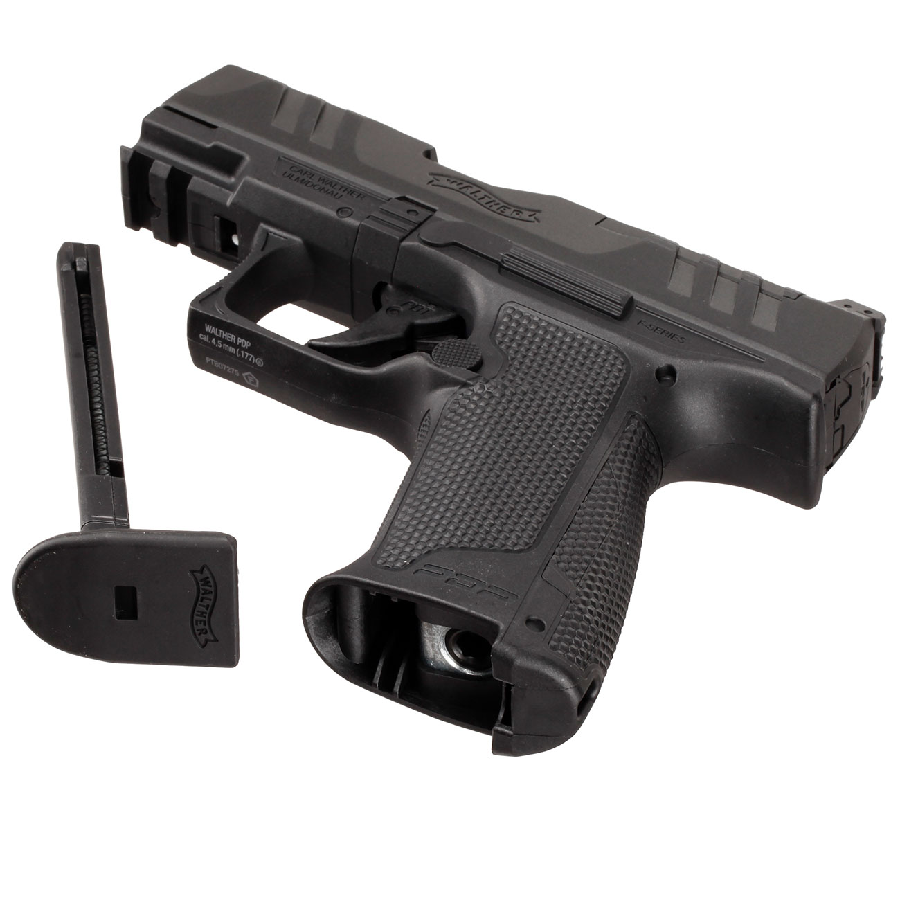 Walther PDP F-Series 3,5 Zoll CO2 Luftpistole Kal. 4,5mm BB NBB Metallschlitten schwarz Bild 5