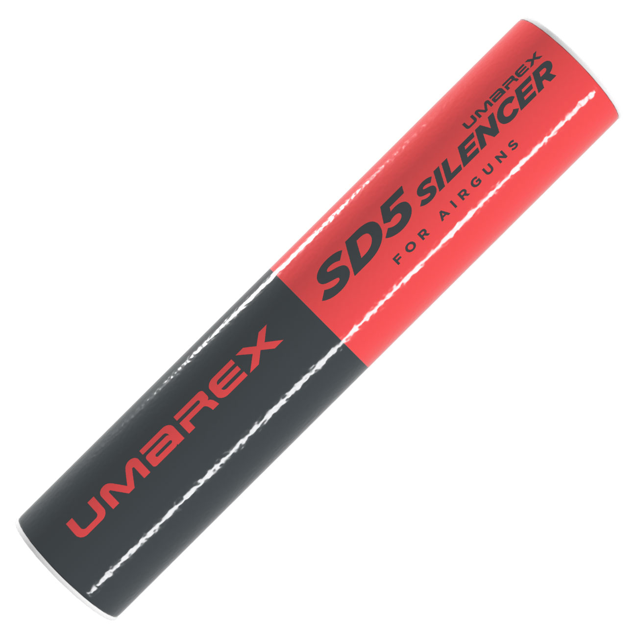Umarex Schalldmpfer SD5 mit 14mm CCW & 1/2 x 20 UNF Gewinde fr Druckluftwaffen bis Kal. 5,5mm Bild 3