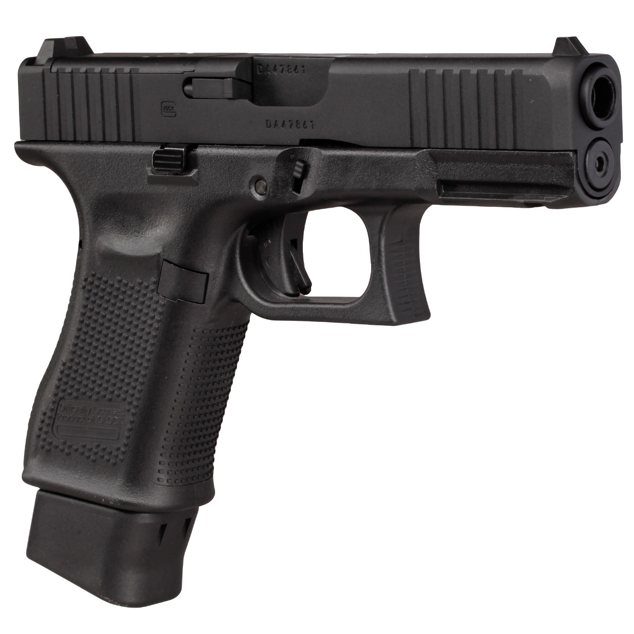 Glock 19 Gen5 MOS CO2 Luftpistole Kal. 4,5mm BB Blowback Metallschlitten schwarz inkl. Adapterplatten Bild 7