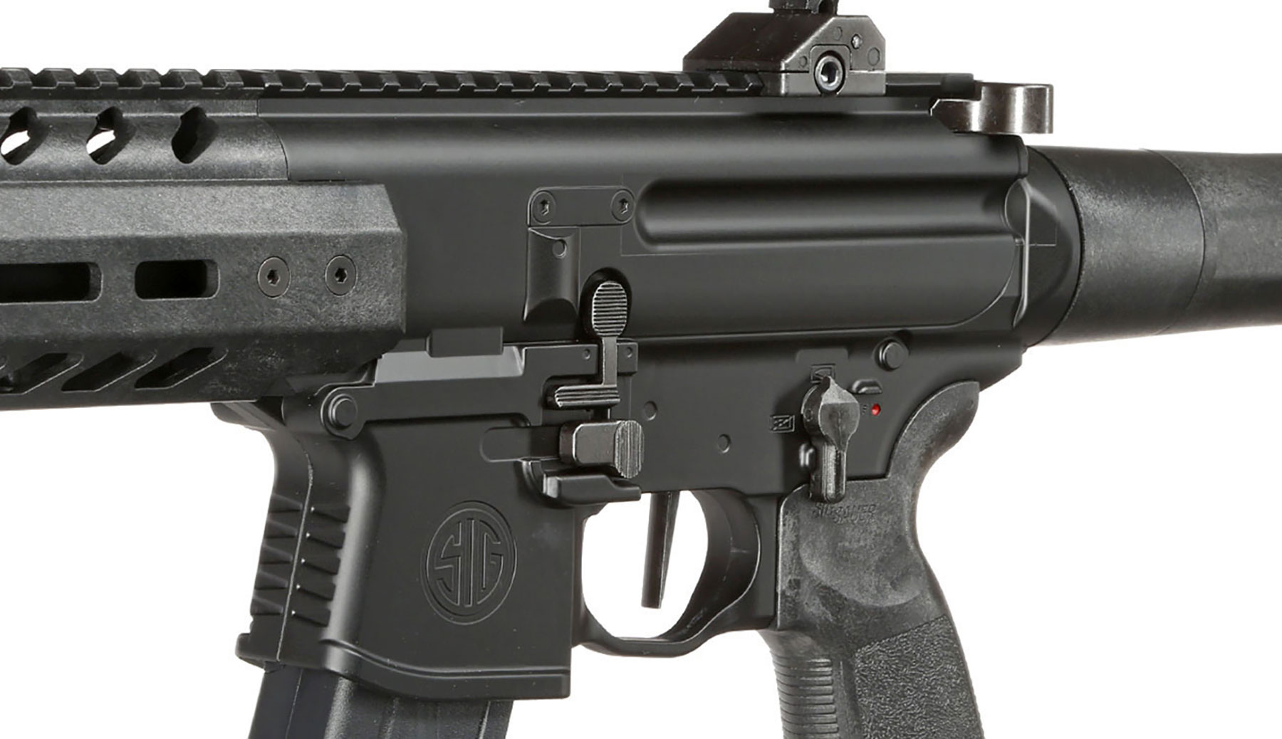 Sig Sauer MPX CO2 Gen.2 Luftgewehr Set 4,5 mm mit 5 x 88 g CO2 Kapseln, 1000 Max Tactical Diabolos Kal. 4,5mm Bild 6