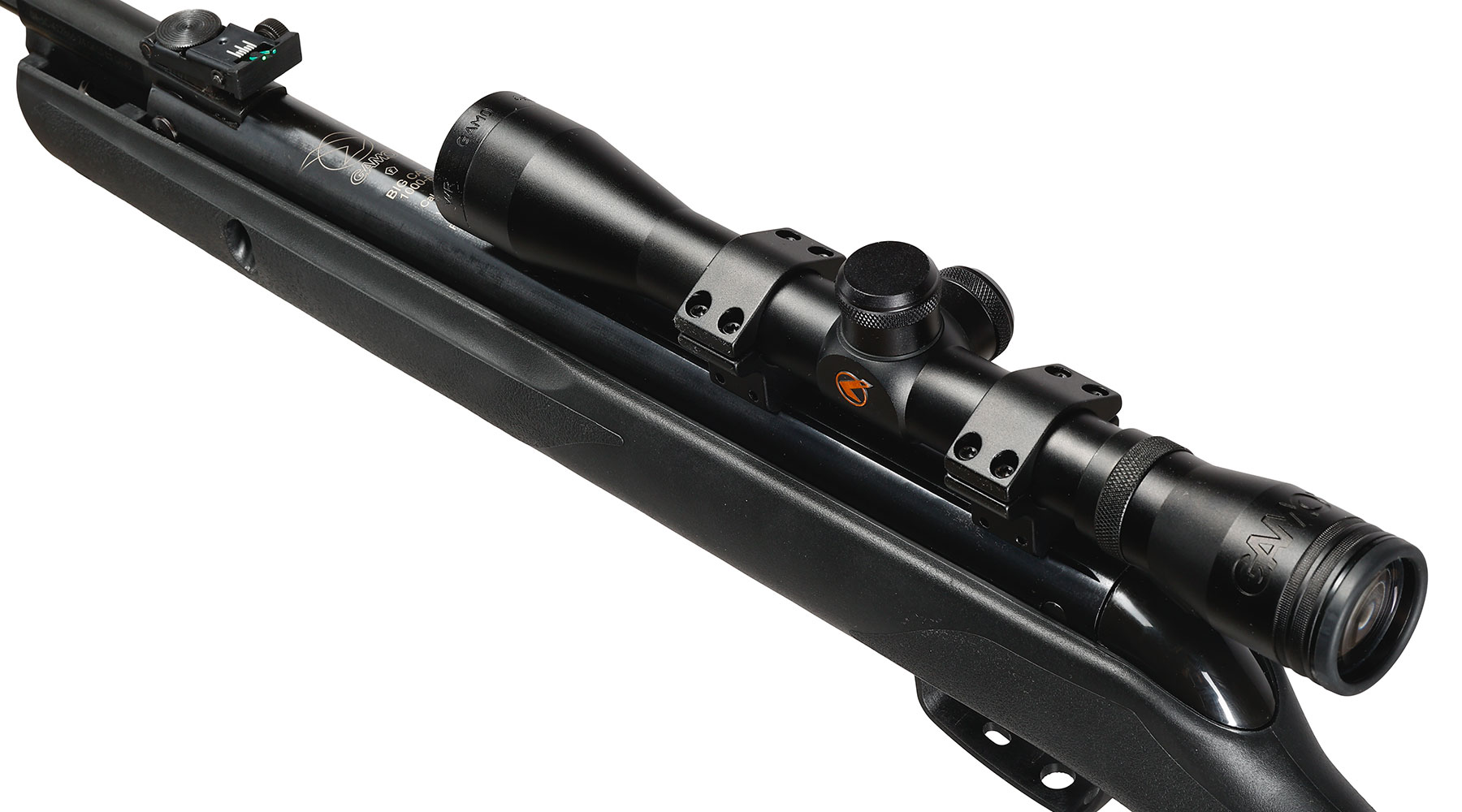 Gamo Big Cat 1000 E Luftgewehr Kal. 5,5mm Diabolo 1-schssig schwarz inkl Zielfernrohr WR 4x32 Bild 3