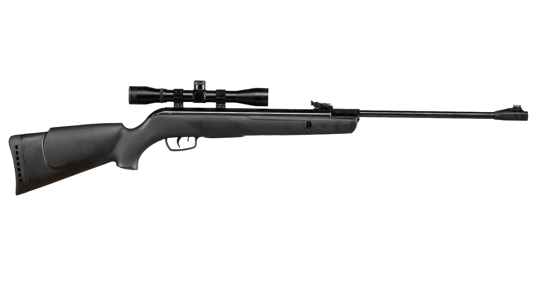Gamo Big Cat 1000 E Luftgewehr Kal. 5,5mm Diabolo 1-schssig schwarz inkl Zielfernrohr WR 4x32 Bild 4