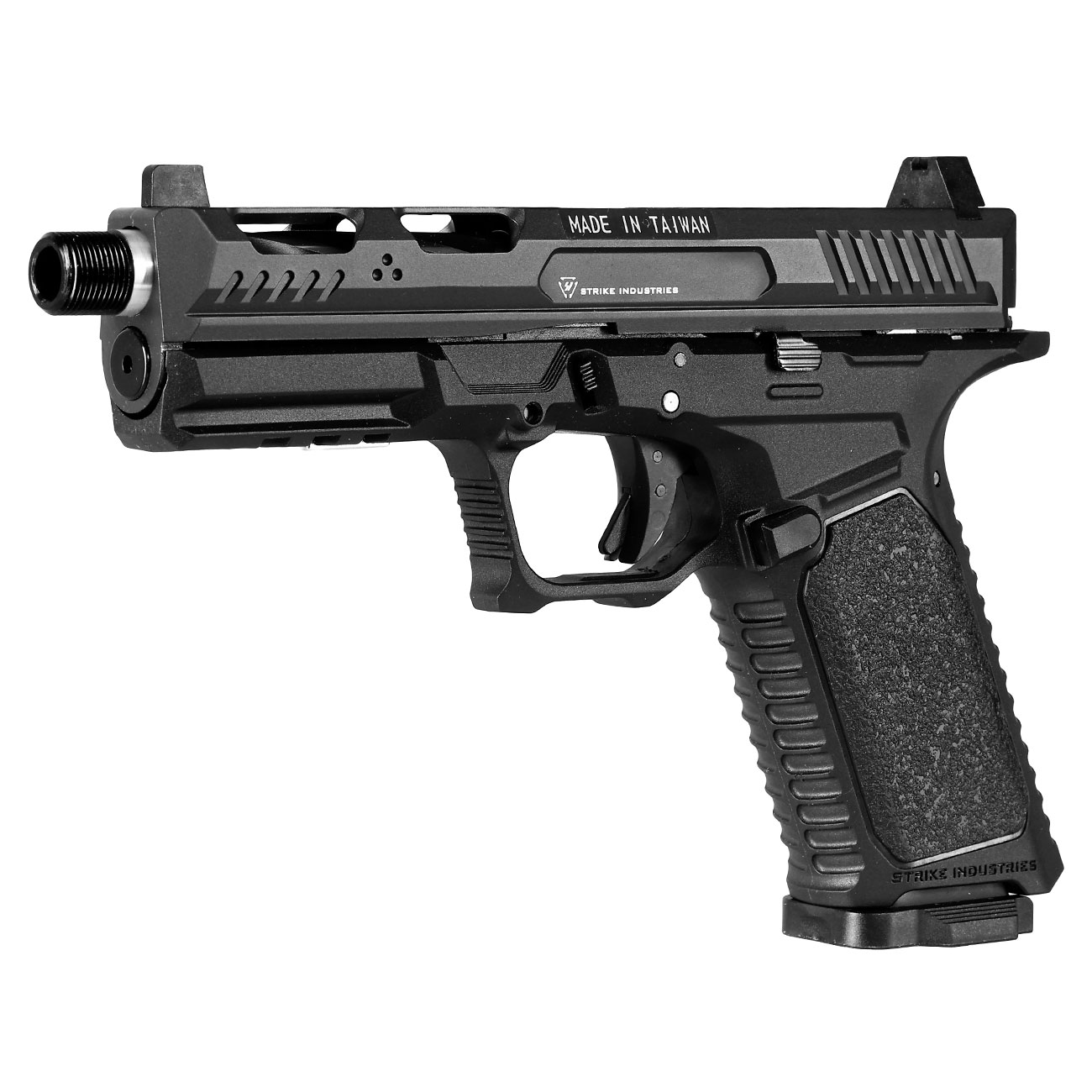 EMG / Strike Industries ARK CO2 Luftpistole Kal. 4,5mm BB Blowback Metallschlitten schwarz Bild 1