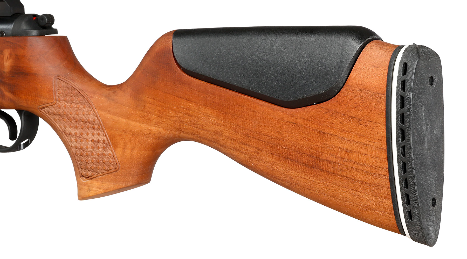 Mercury air Speedfire Knicklauf Luftgewehr Kal. 4,5mm Diabolo 12-schssig Holzschaft inkl. 3-9x32 Zielfernrohr Bild 9