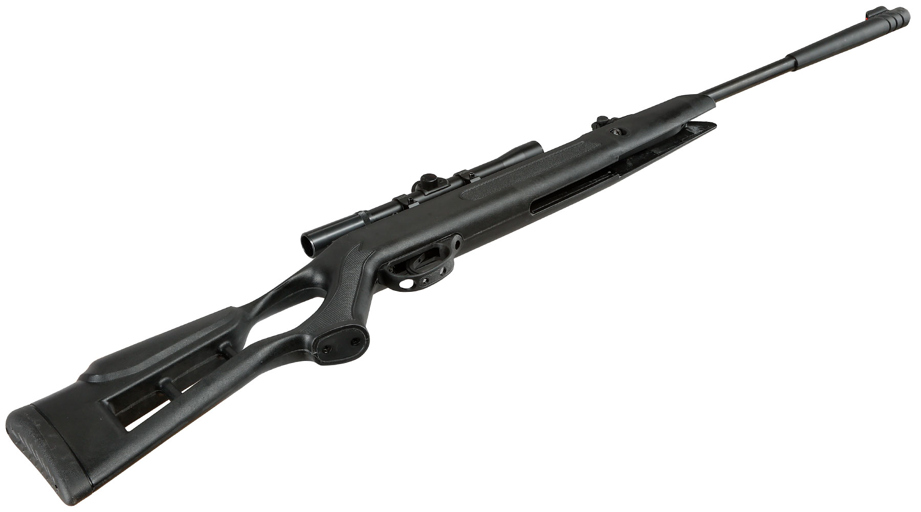 Mercury air Chili Edge Knicklauf Luftgewehr Kal. 4,5mm Diabolo schwarz inkl. 4x20 Optima Zielfernrohr Bild 10