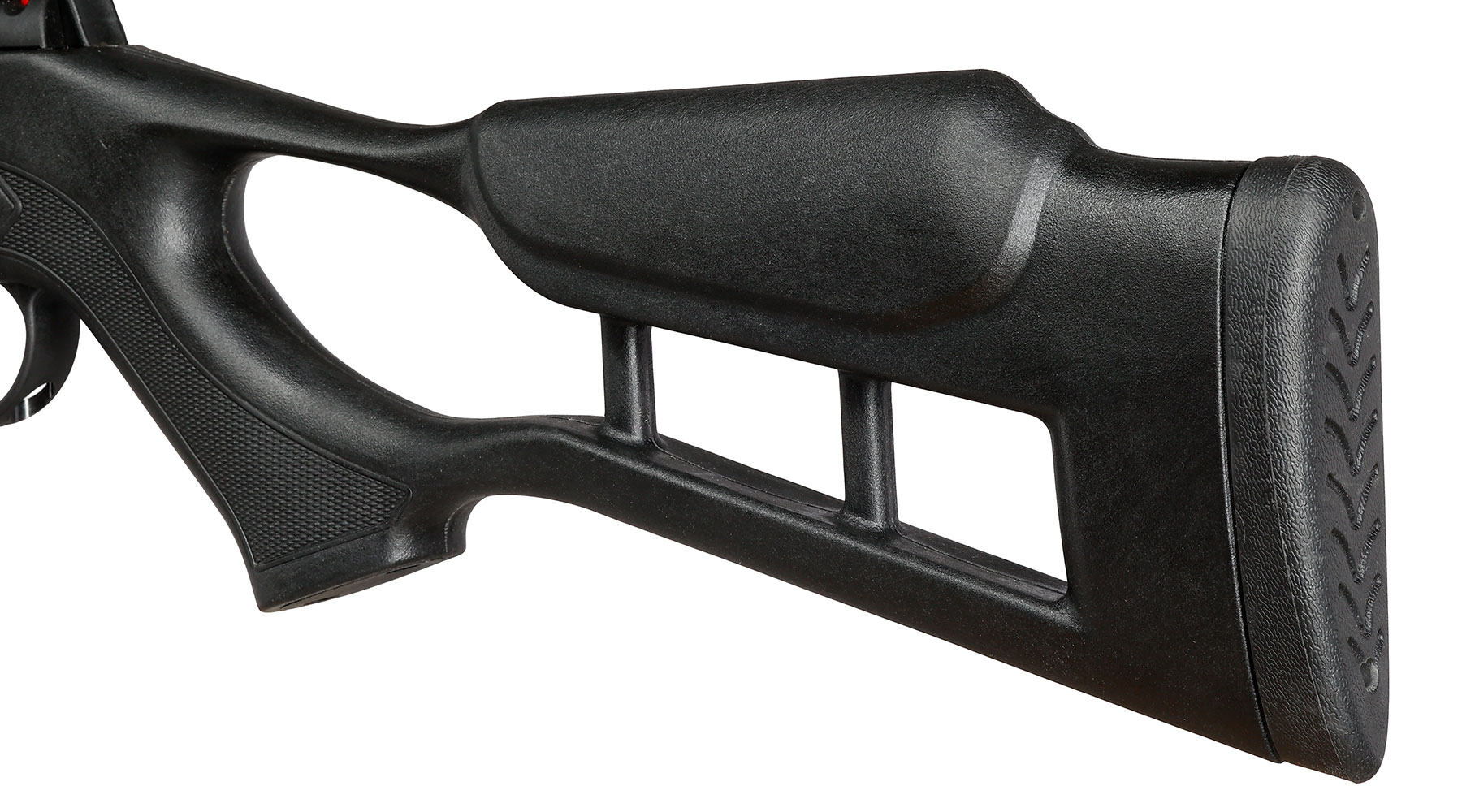 Mercury air Chili Thumbhole Knicklauf Luftgewehr Kal. 4,5mm Diabolo schwarz inkl. 3-9x20 Optima Zielfernrohr, Kugelfangkasten &a Bild 9