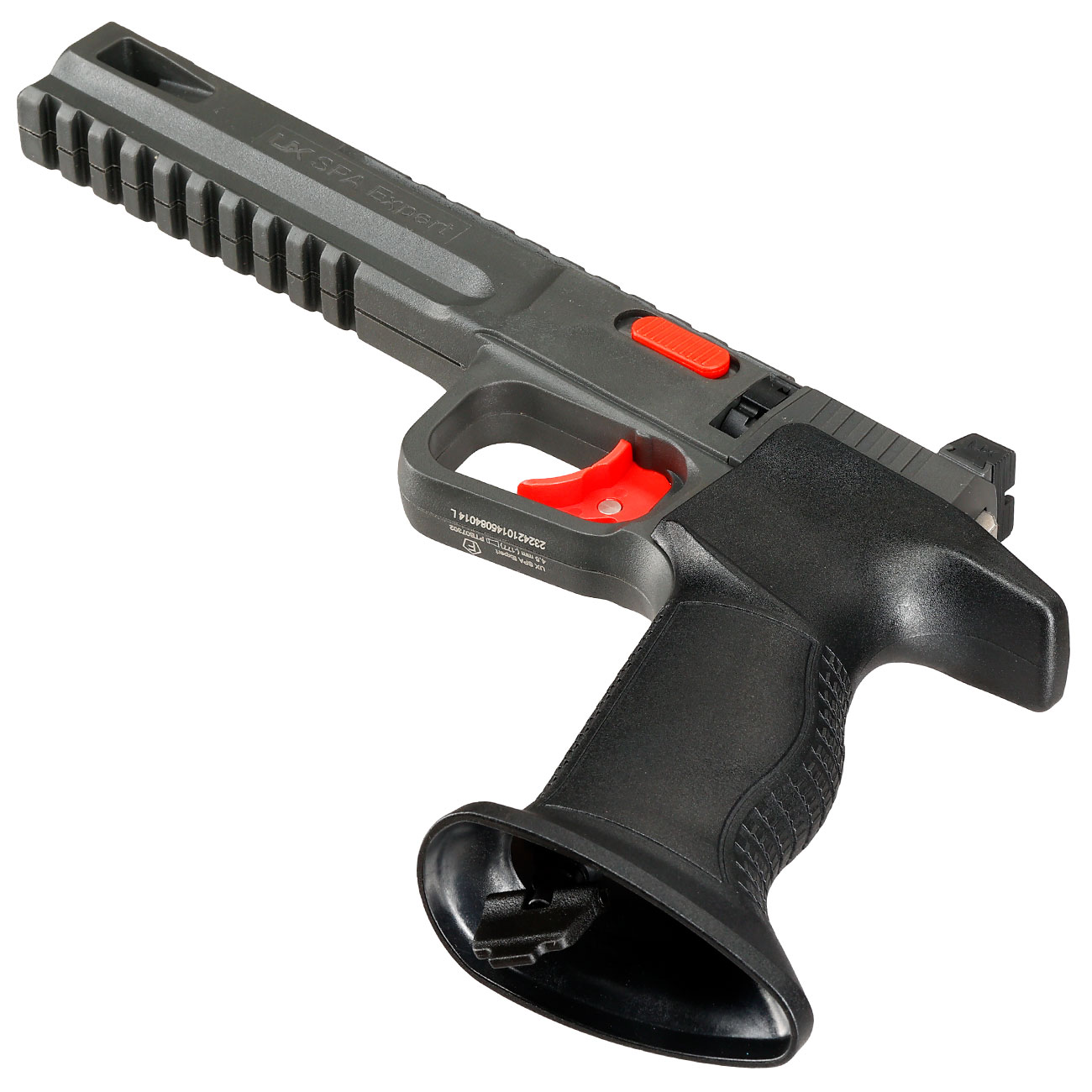 UX SPA Expert CO2 Luftpistole Kal. 4,5 mm Diabolo grau inkl. Trommelmagazine Bild 4