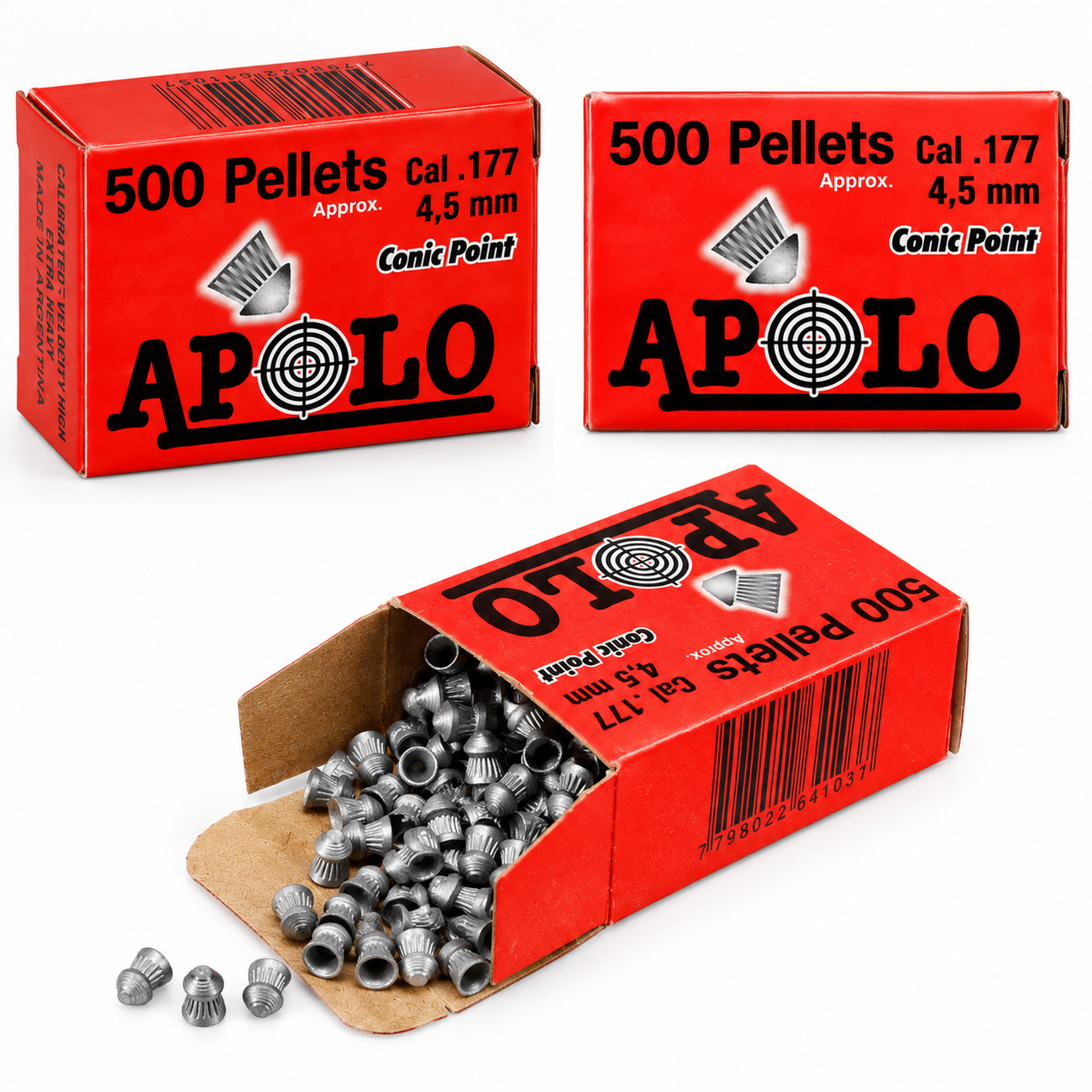 Apolo Rundkopf Diabolos Kal. 4,5 mm 500er Packung