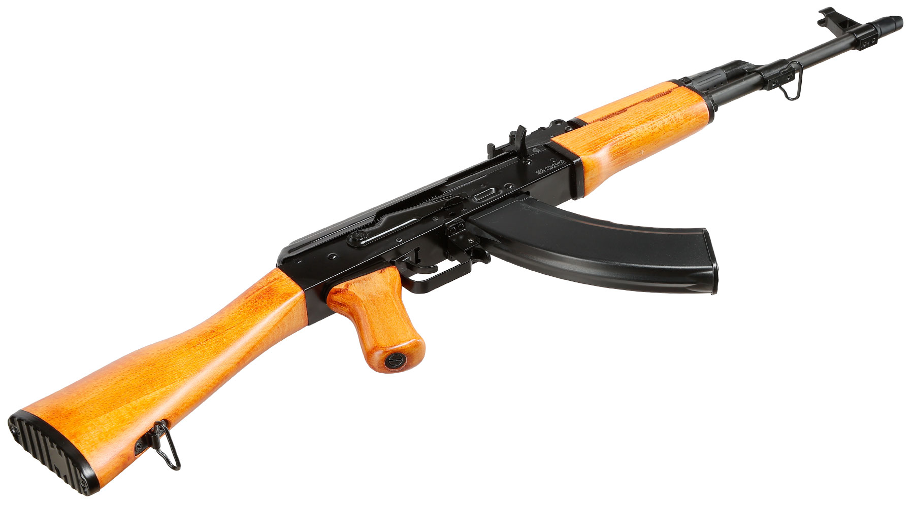 Borner AK47 CO2 Luftgewehr Kal. 4,5 mm Stahl-BB Holzschaft Bild 11