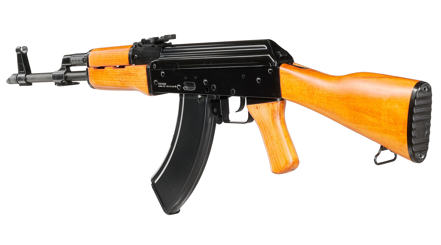 Borner AK47 CO2 Luftgewehr Kal. 4,5 mm Stahl-BB Holzschaft Bild 2