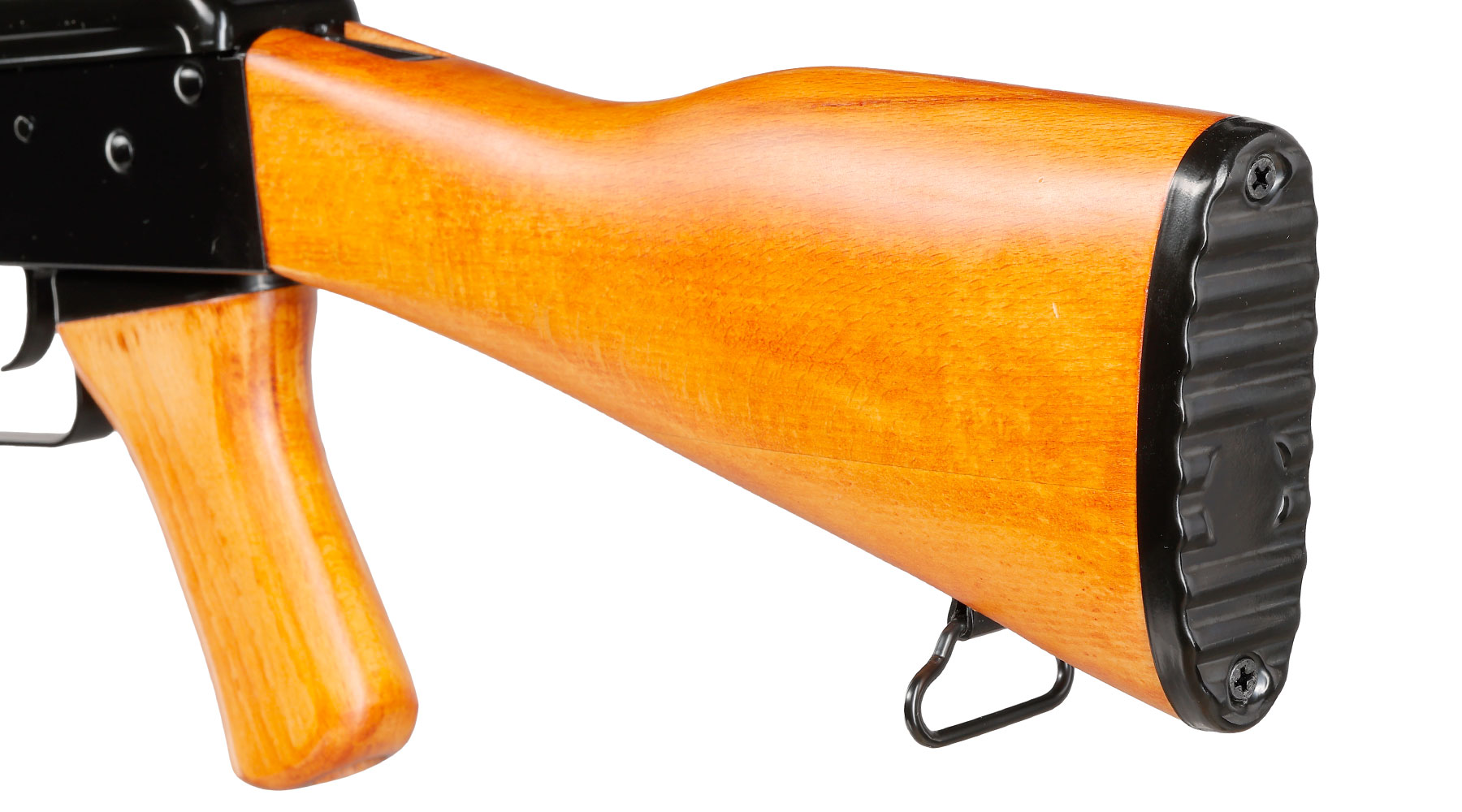 Borner AK47 CO2 Luftgewehr Kal. 4,5 mm Stahl-BB Holzschaft Bild 9