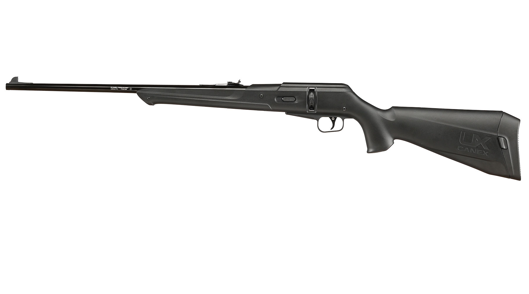 UX Canex CO2 Luftgewehr m. Trommelmagazin Kal. 4,5 mm Diabolo schwarz