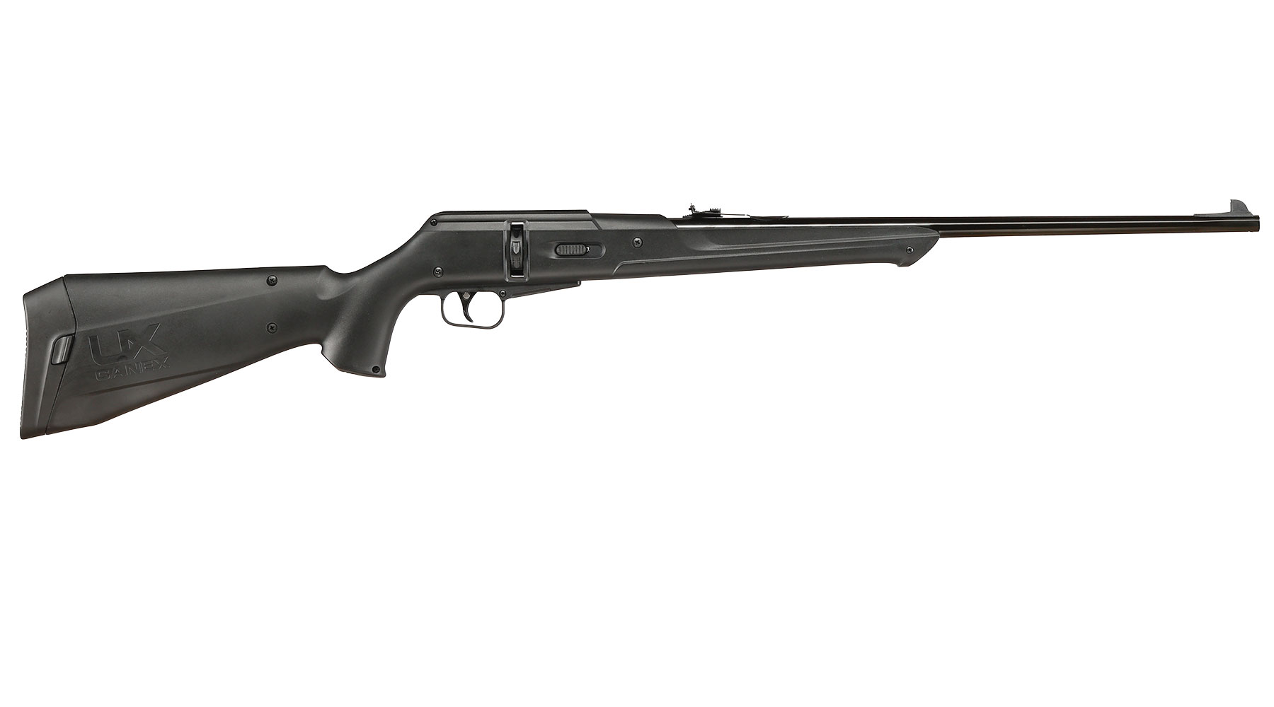 UX Canex CO2 Luftgewehr m. Trommelmagazin Kal. 4,5 mm Diabolo schwarz Bild 4