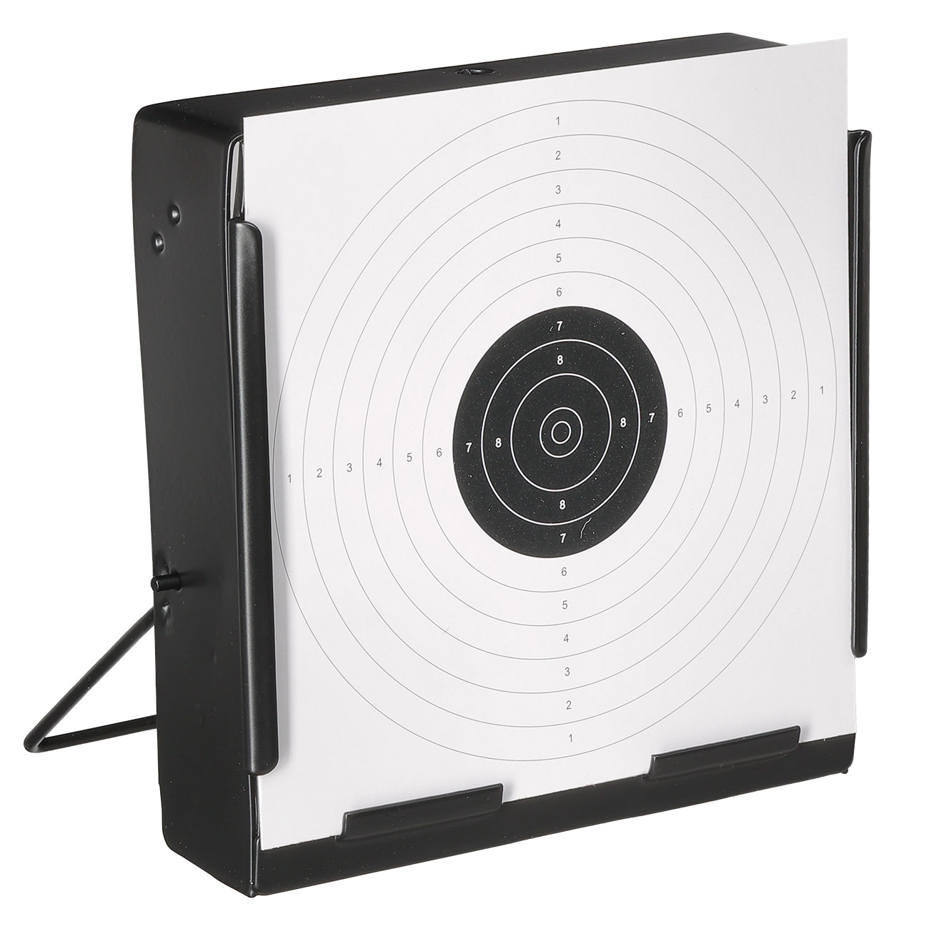 ASG Kugelfangkasten 17 x 17 cm m. Standfu fr Luftpistolen und Luftgewehre schwarz