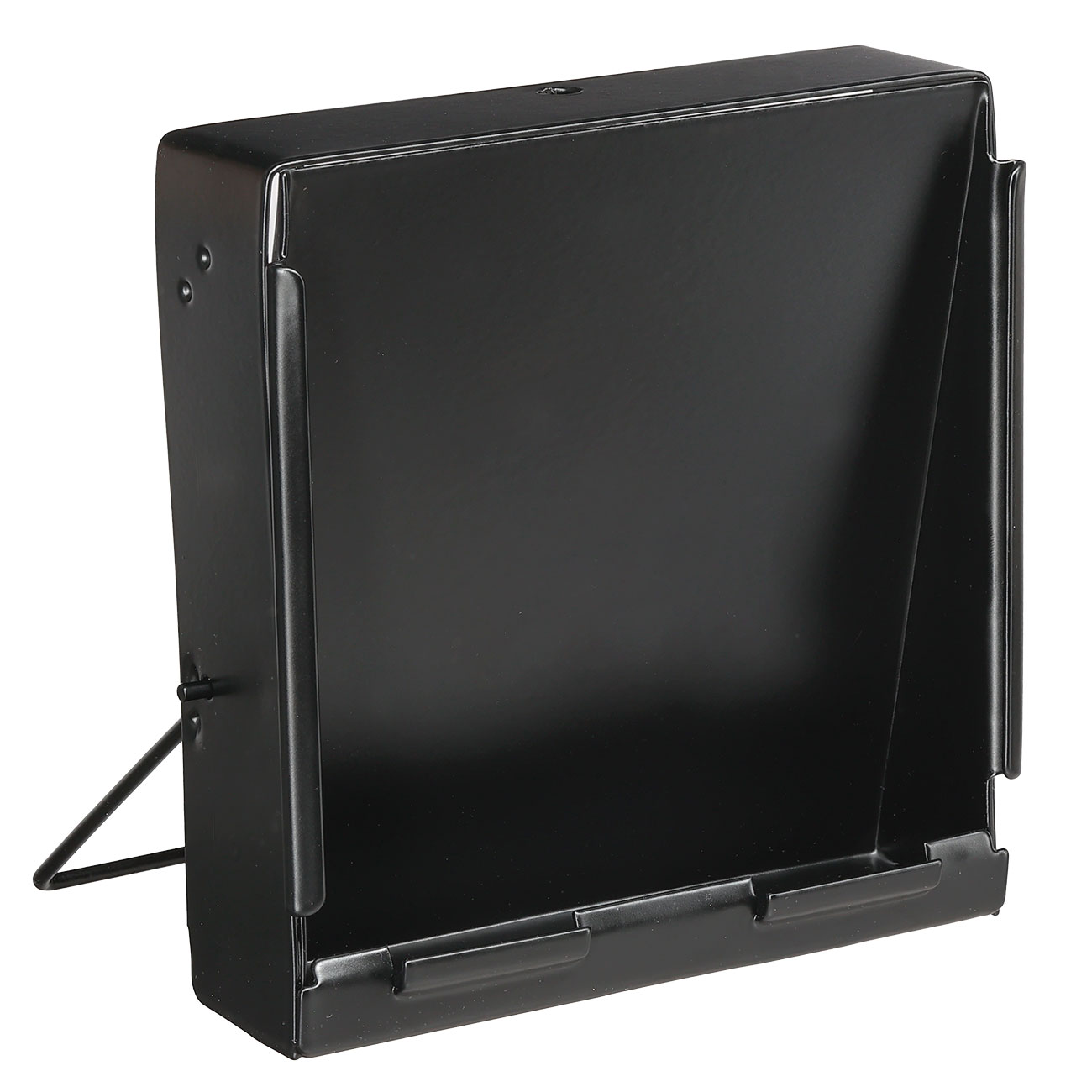 ASG Kugelfangkasten 17 x 17 cm m. Standfu fr Luftpistolen und Luftgewehre schwarz Bild 1