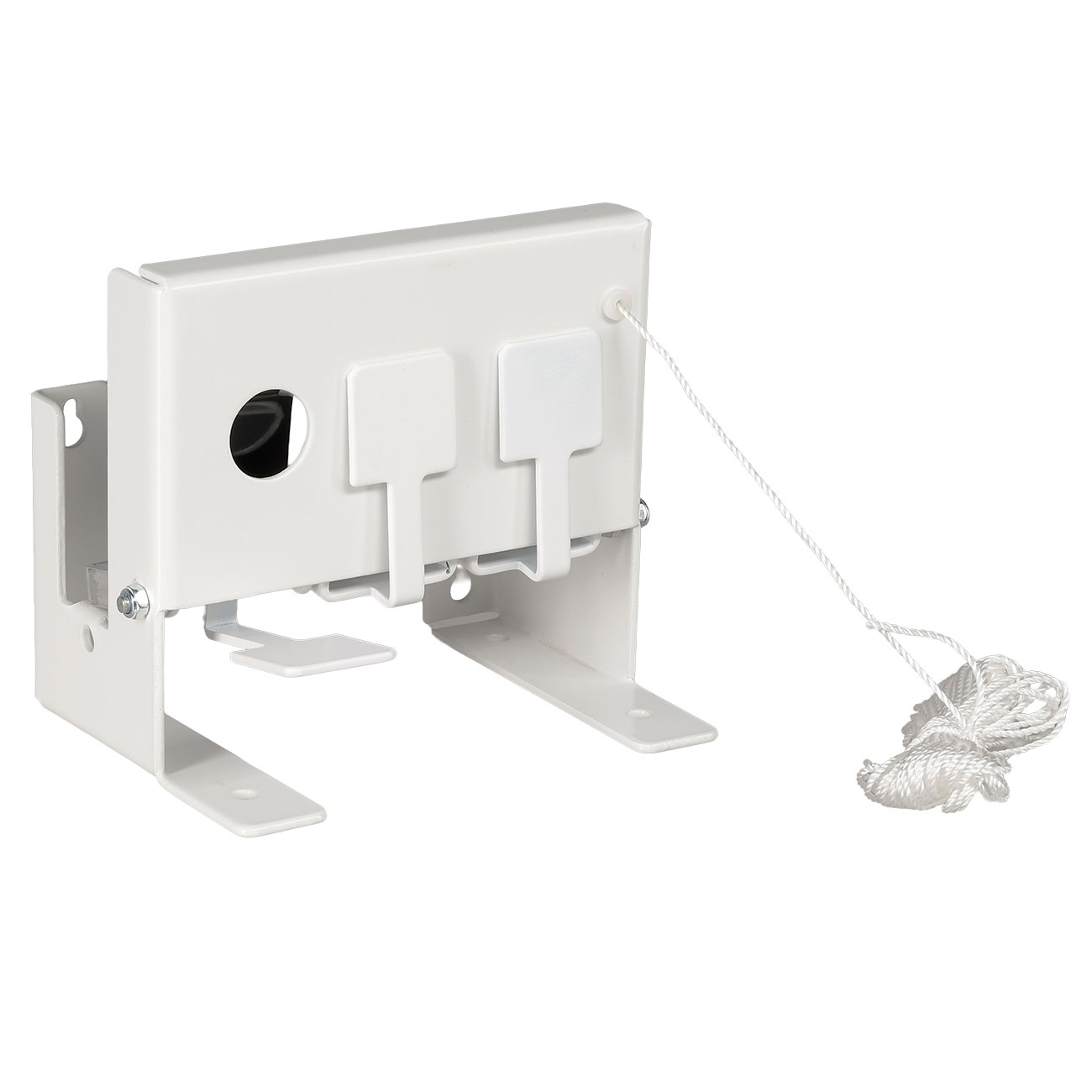 ASG 3-Loch Match Competition Target Zielsystem aus Stahlblech mit Seilzugsystem weiss Bild 1