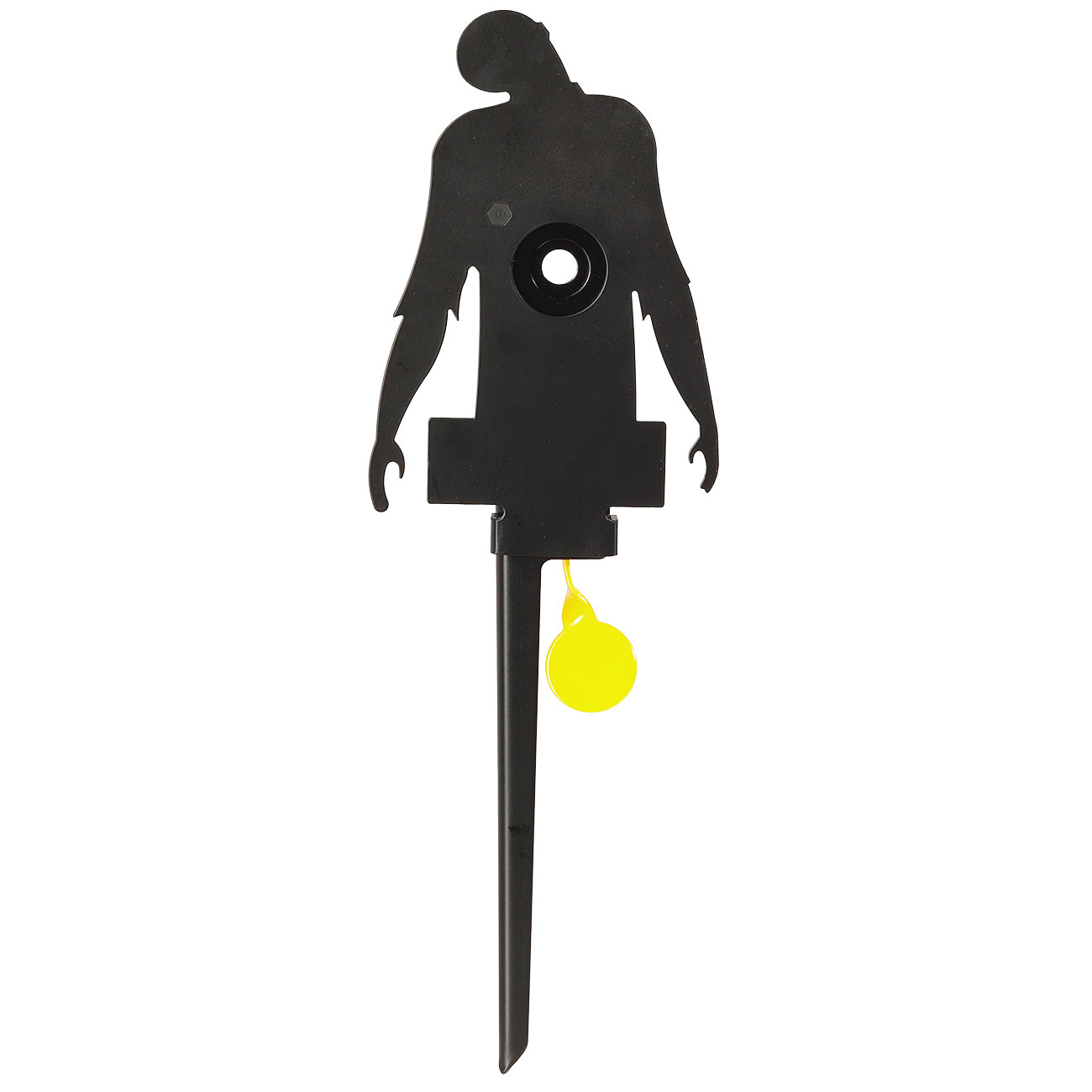 ASG Zombie Hit & Reset Stahl Bodenziel Zielbereich anpassbar schwarz Bild 1