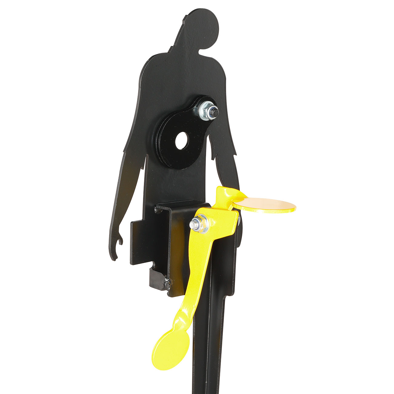 ASG Zombie Hit & Reset Stahl Bodenziel Zielbereich anpassbar schwarz Bild 6