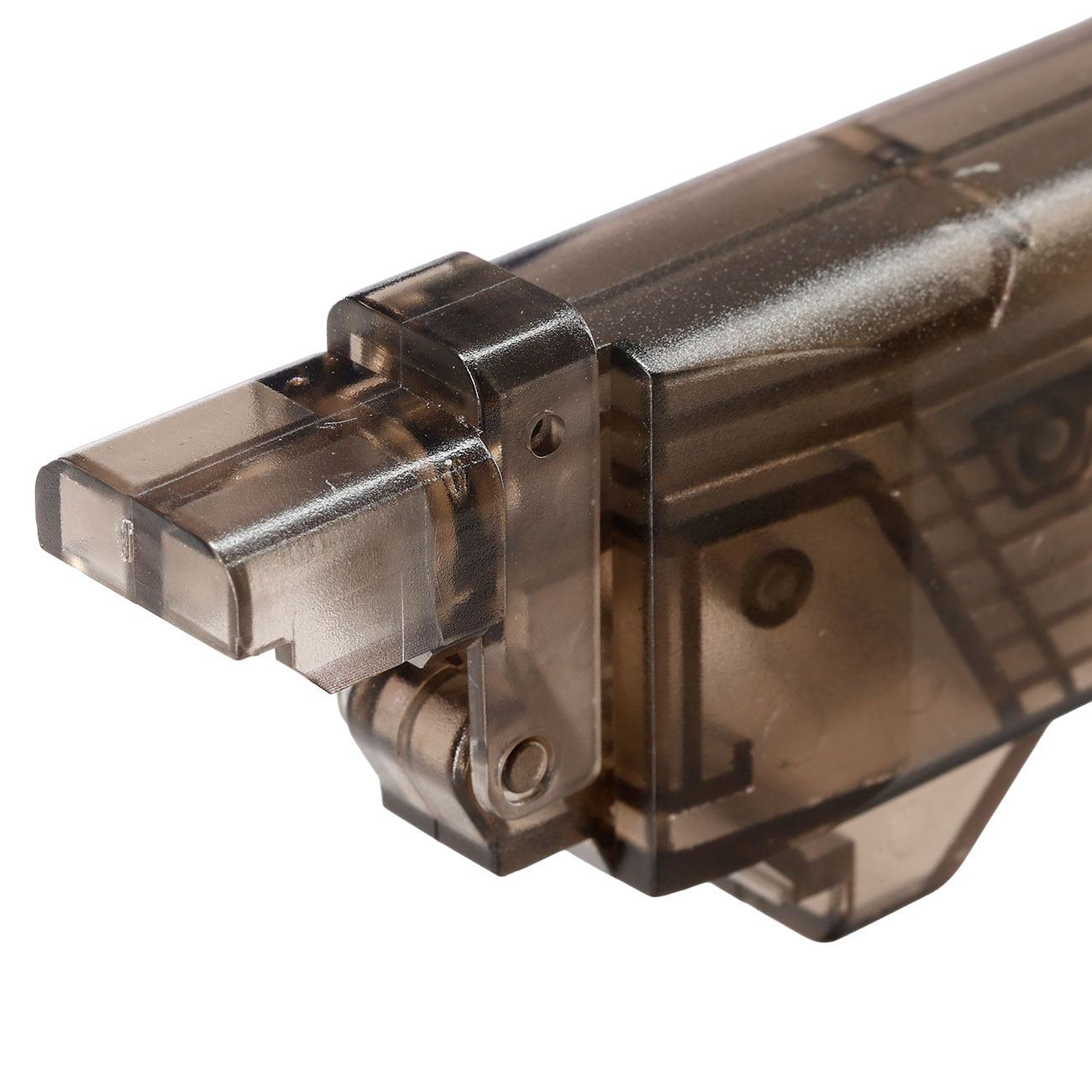 KLI Standard Speedloader fr 200 4,5 mm Stahl BBs rauch-transparent - Upgrade Version Bild 5